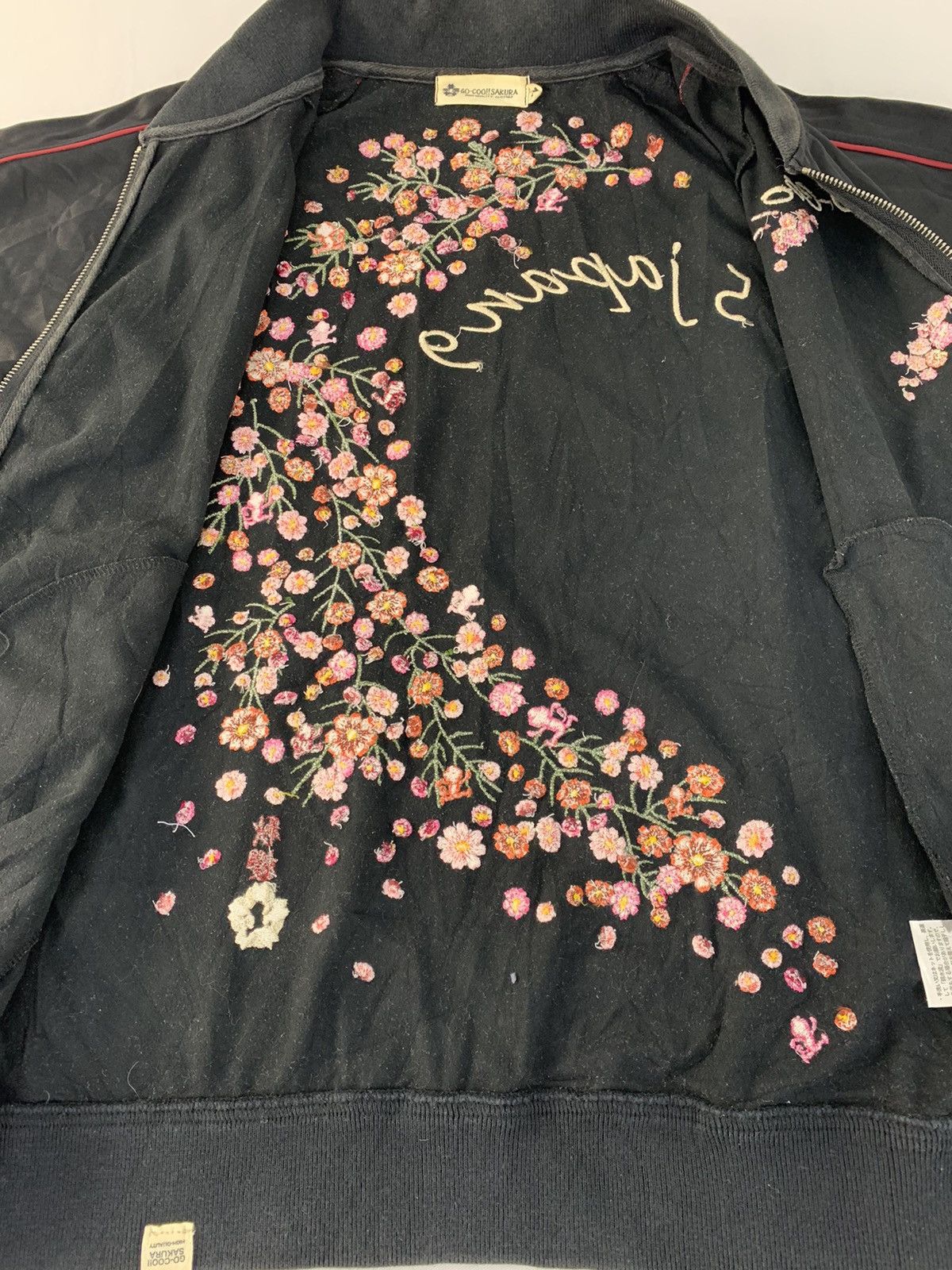 Japanese Brand Go Goo Coo Sakura Jacket Embroidery Floral Logo Size US M / EU 48-50 / 2 - 7 Thumbnail