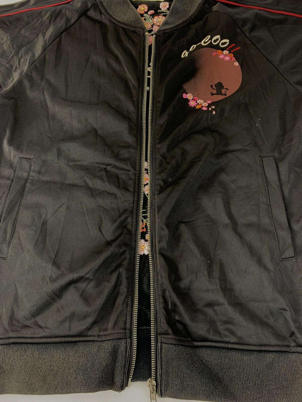 Japanese Brand Go Goo Coo Sakura Jacket Embroidery Floral Logo Size US M / EU 48-50 / 2 - 6 Thumbnail