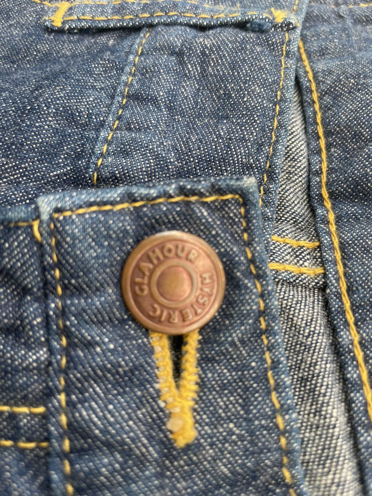 Designer × Hysteric Glamour × Japanese Brand Vintage Flare Kinky Hysteric Glamour Custom Denim Size US 29 - 16 Thumbnail