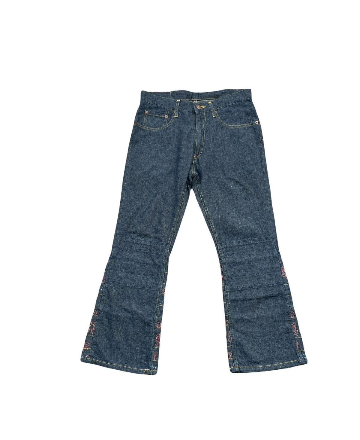 Designer × Hysteric Glamour × Japanese Brand Vintage Flare Kinky Hysteric Glamour Custom Denim Size US 29 - 1 Thumbnail