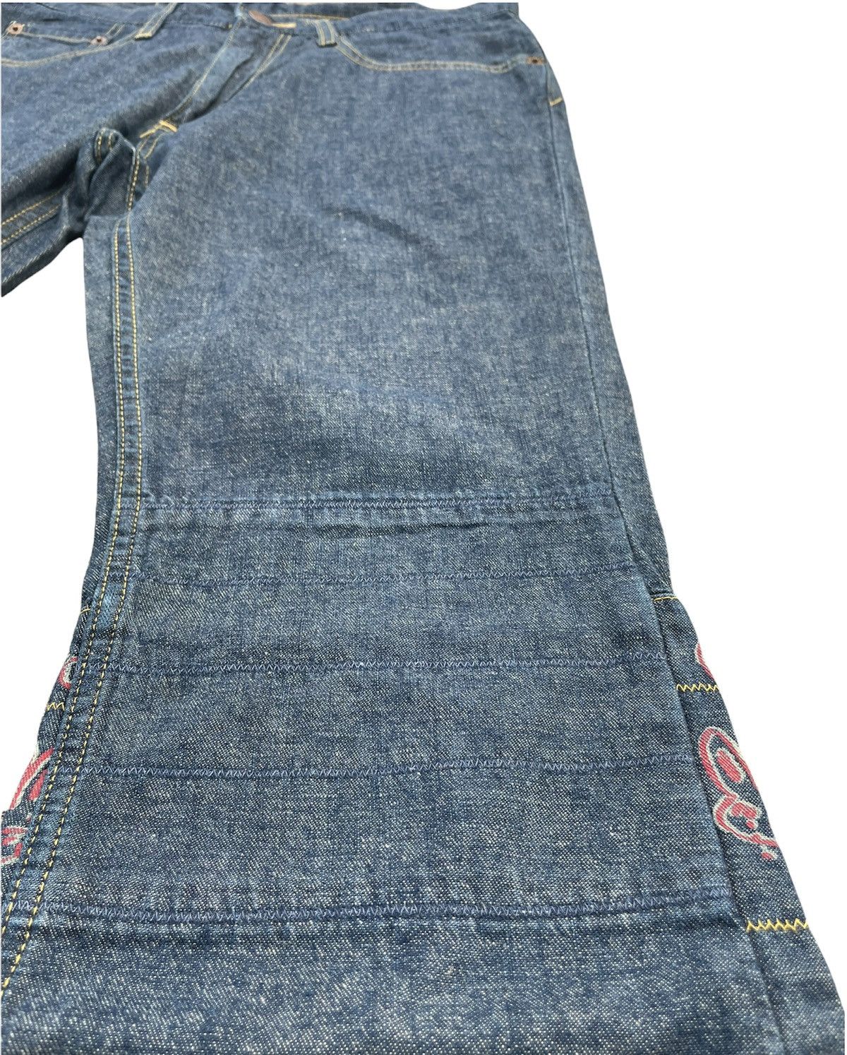 Designer × Hysteric Glamour × Japanese Brand Vintage Flare Kinky Hysteric Glamour Custom Denim Size US 29 - 3 Thumbnail