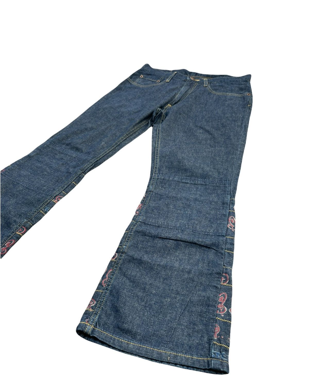 Designer × Hysteric Glamour × Japanese Brand Vintage Flare Kinky Hysteric Glamour Custom Denim Size US 29 - 2 Thumbnail