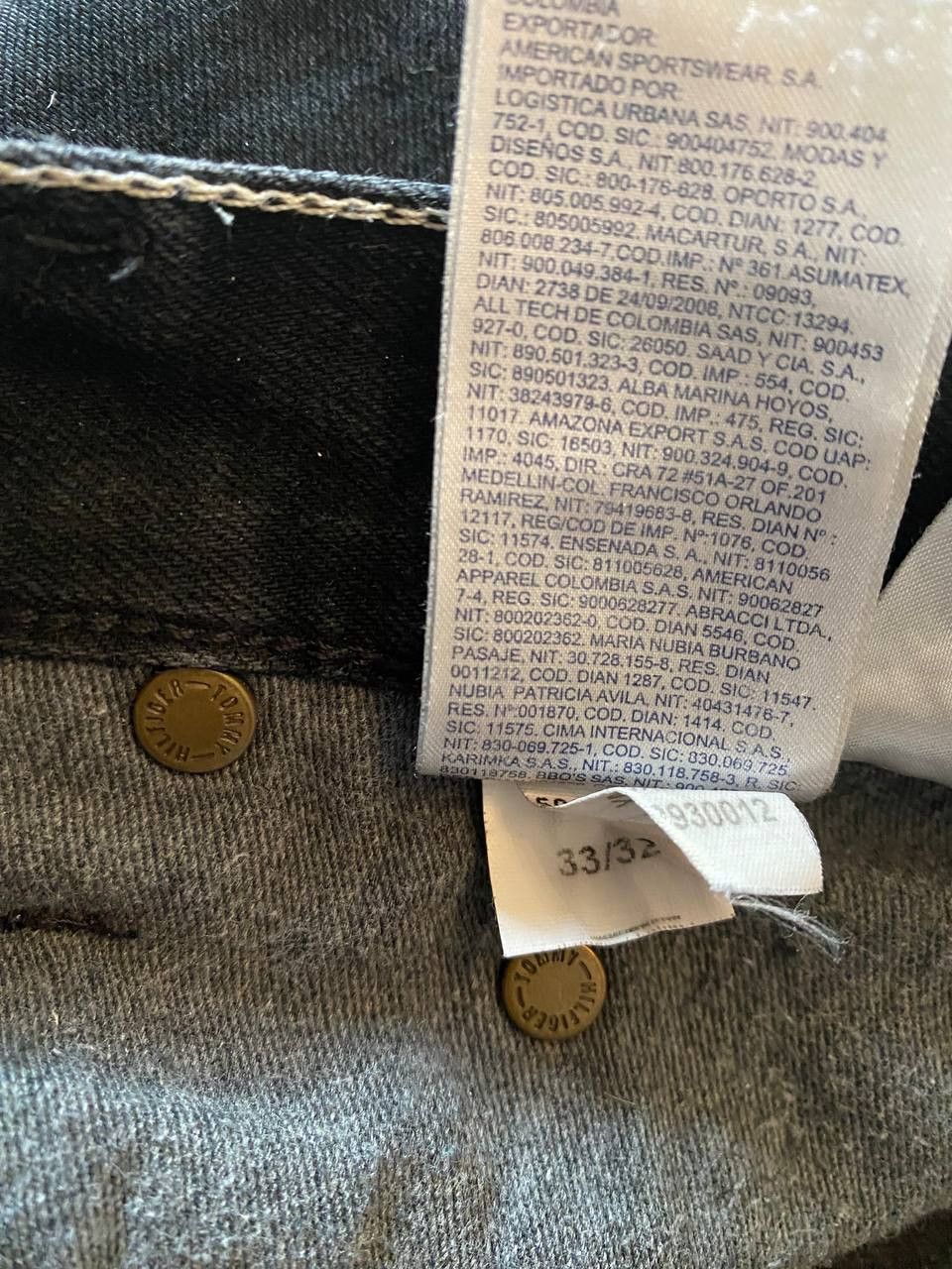 Tommy Hilfiger Tommy Hilfiger Leexer Slim Fit Dark Wash Jeans Men Size US 33 - 6 Thumbnail