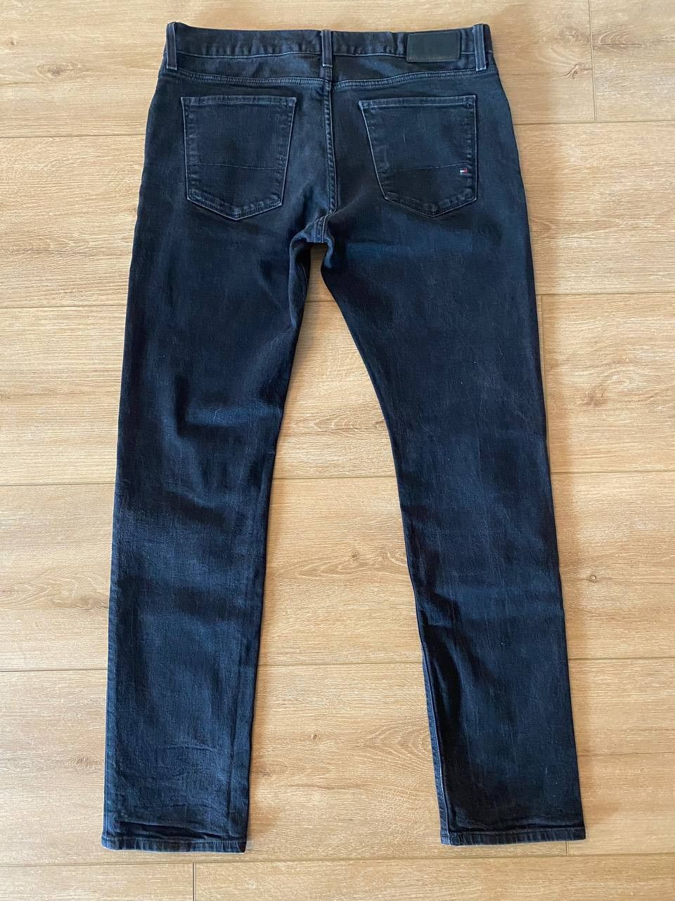 Tommy Hilfiger Tommy Hilfiger Leexer Slim Fit Dark Wash Jeans Men Size US 33 - 2 Thumbnail