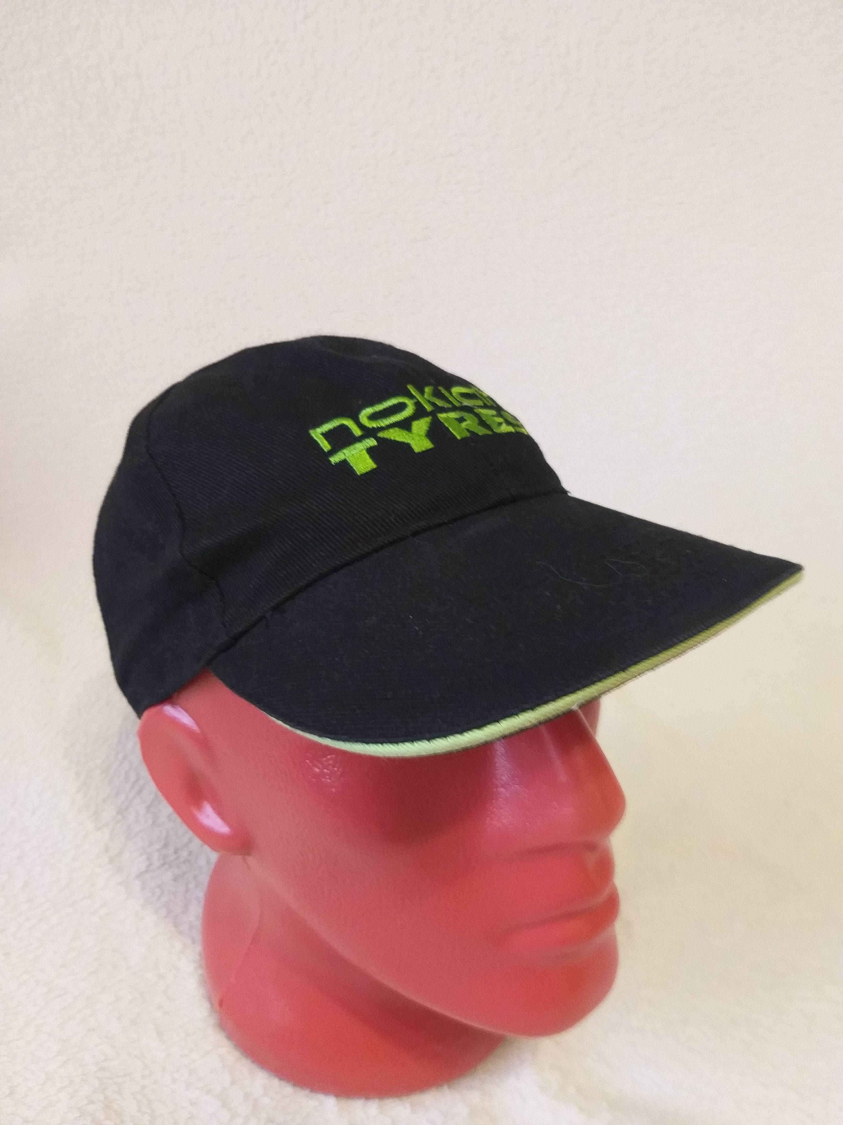 Vintage Nokian Tyres Embroidered Dad Cap Black Hat Size ONE SIZE - 3 Thumbnail