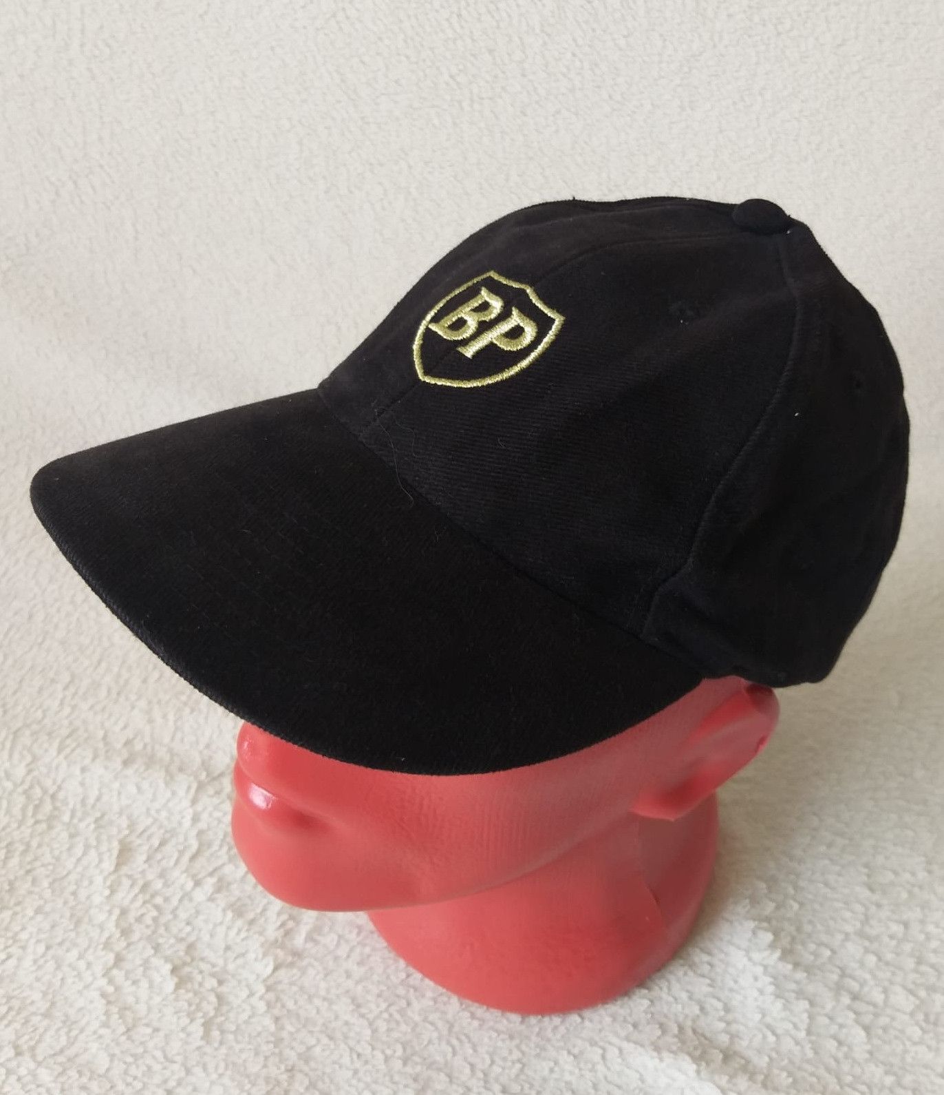BP. Vintage BP Logo Embroidered Black Baseball Cap Size ONE SIZE - 5 Thumbnail