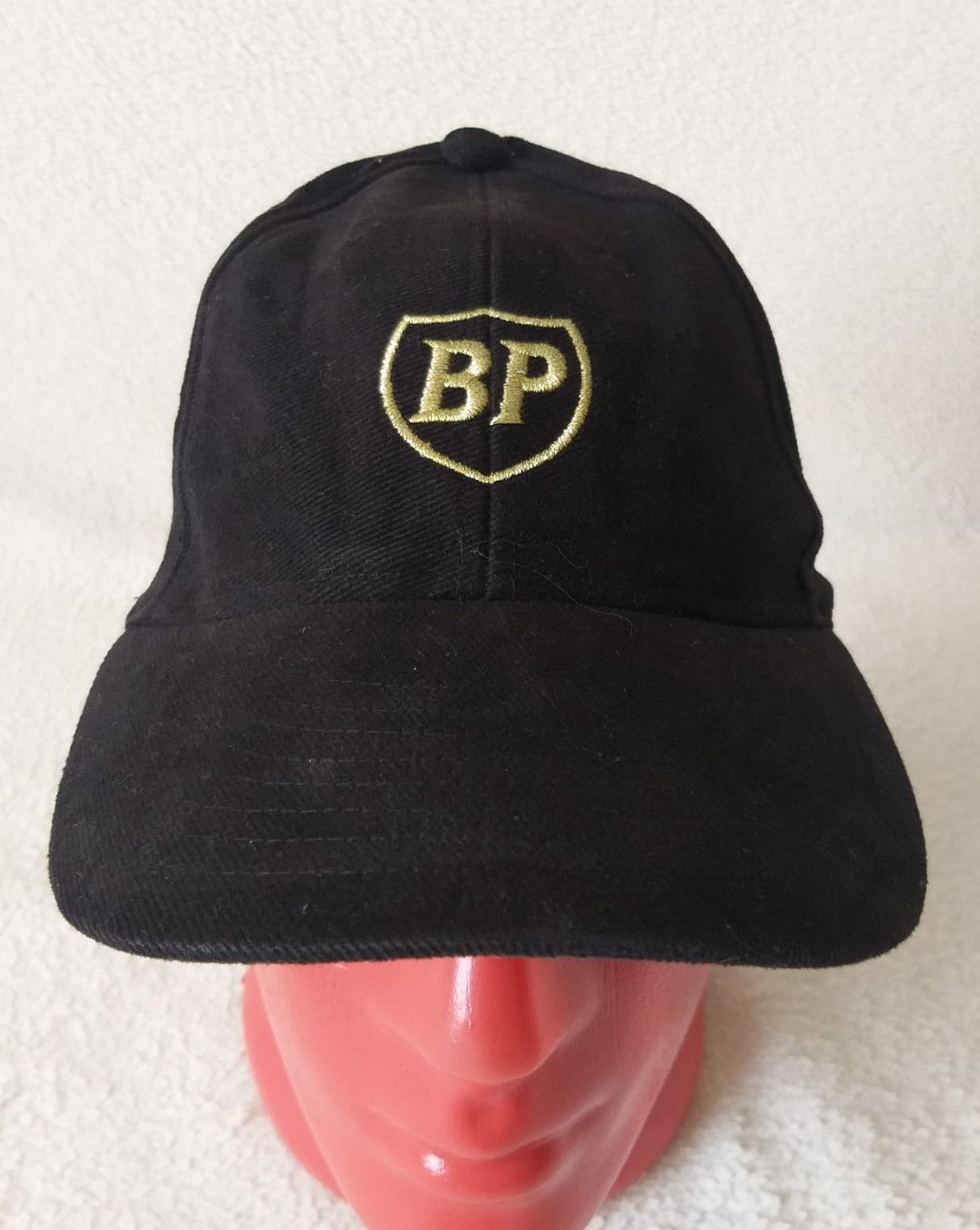 BP. Vintage BP Logo Embroidered Black Baseball Cap Size ONE SIZE - 1 Thumbnail
