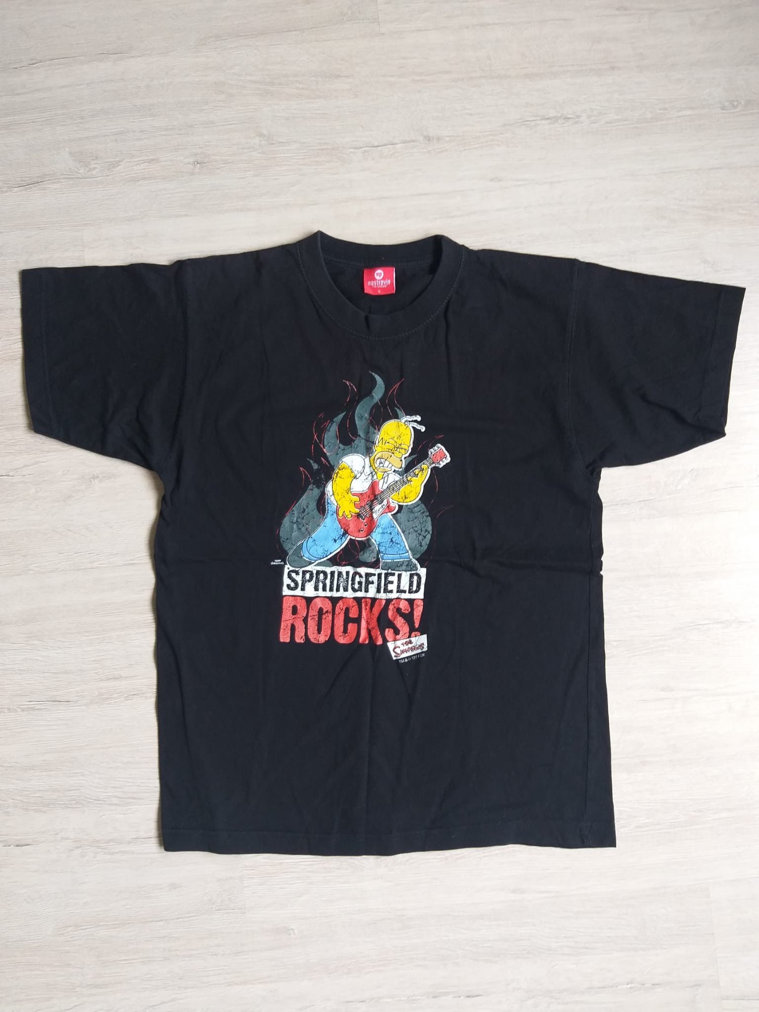 Cartoon Network The Simpsons Springfield Rocks Homer Graphic Tee Size US S / EU 44-46 / 1 - 1 Thumbnail