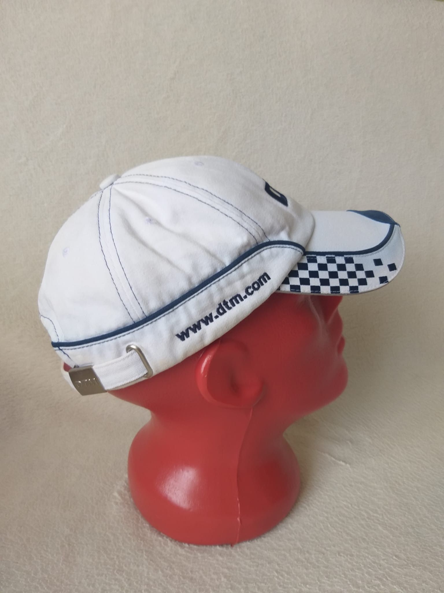 Vintage Vintage DTM Racing Cap White Adjustable Motorsport Size ONE SIZE - 3 Thumbnail