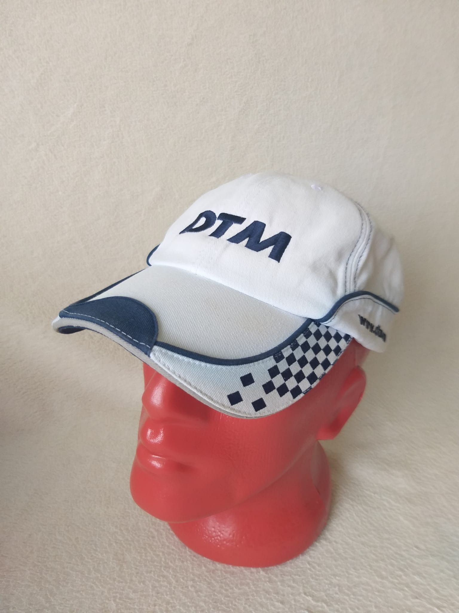 Vintage Vintage DTM Racing Cap White Adjustable Motorsport Size ONE SIZE - 1 Thumbnail