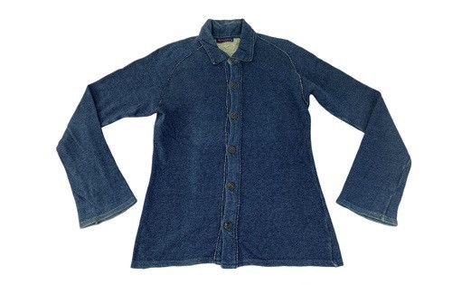 45rpm 90s 45 Rpm Studio Japan Indigo Dyed Button Up Denim Size S / US 4 / IT 40 - 1 Thumbnail