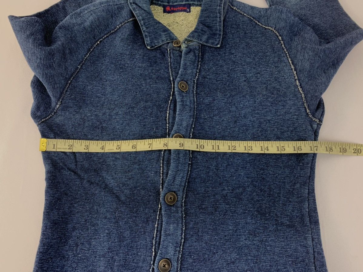 45rpm 90s 45 Rpm Studio Japan Indigo Dyed Button Up Denim Size S / US 4 / IT 40 - 9 Thumbnail