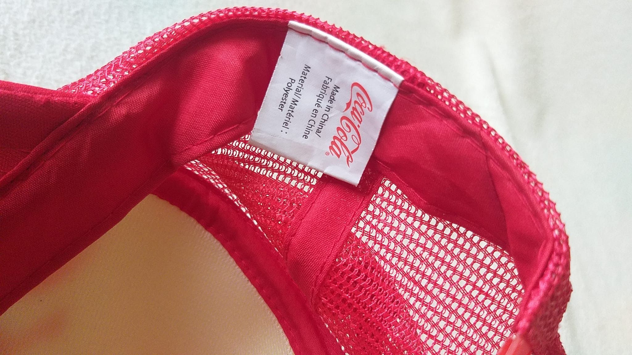 Coca Cola Coca-Cola Vintage Trucker Cap Red White Snapback Size ONE SIZE - 6 Thumbnail