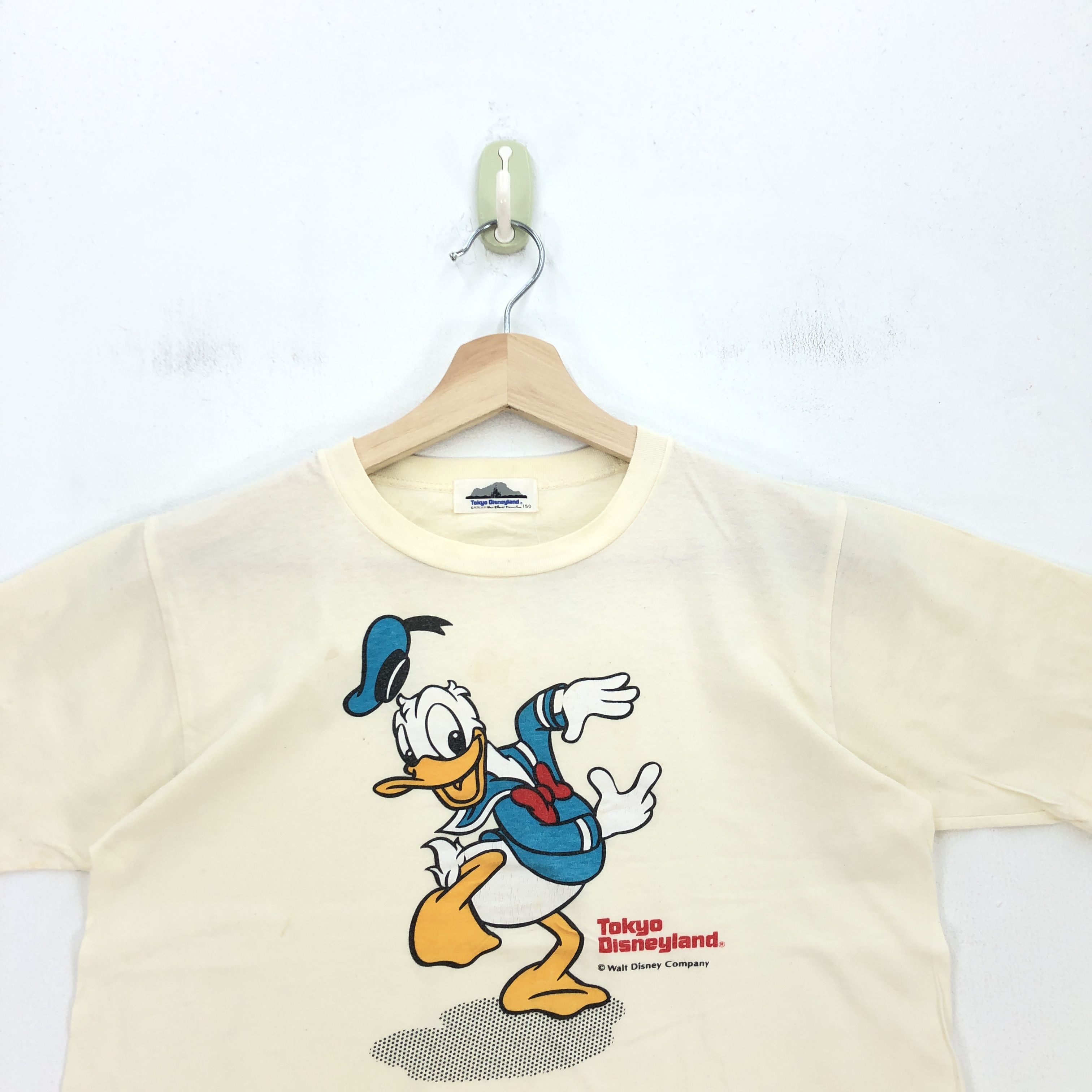 Vintage Donald Duck T Shirt Cartoon Japanese Disney Tees