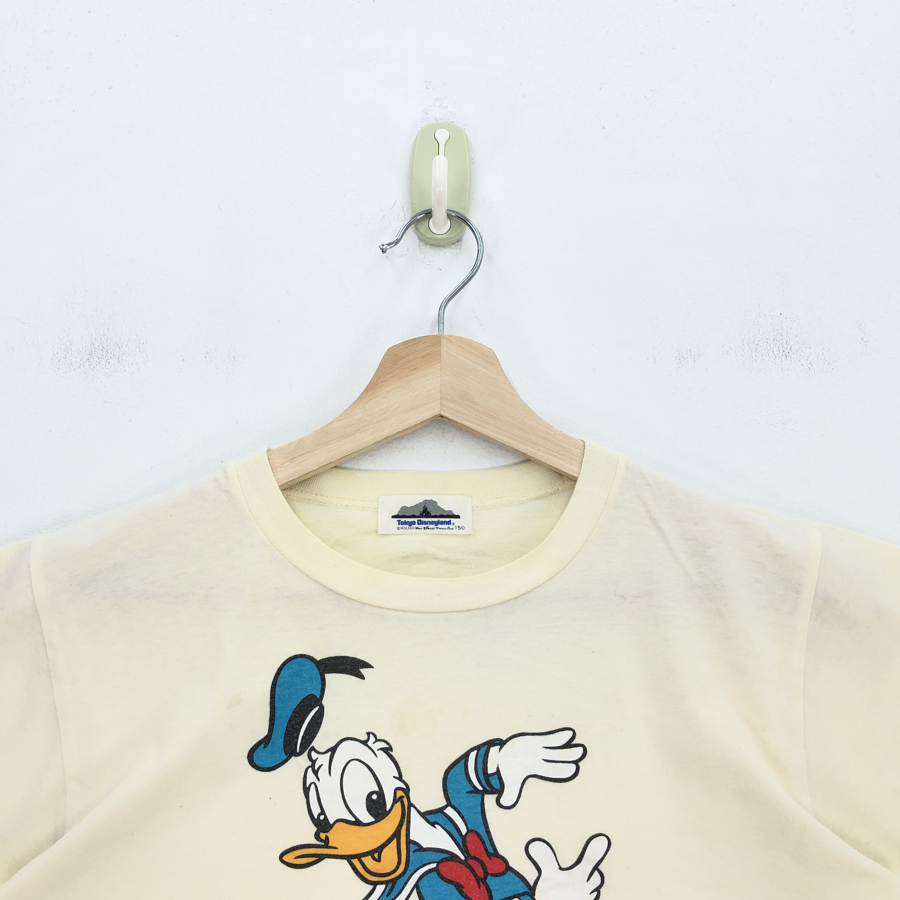 Vintage Donald Duck T Shirt Cartoon Japanese Disney Tees