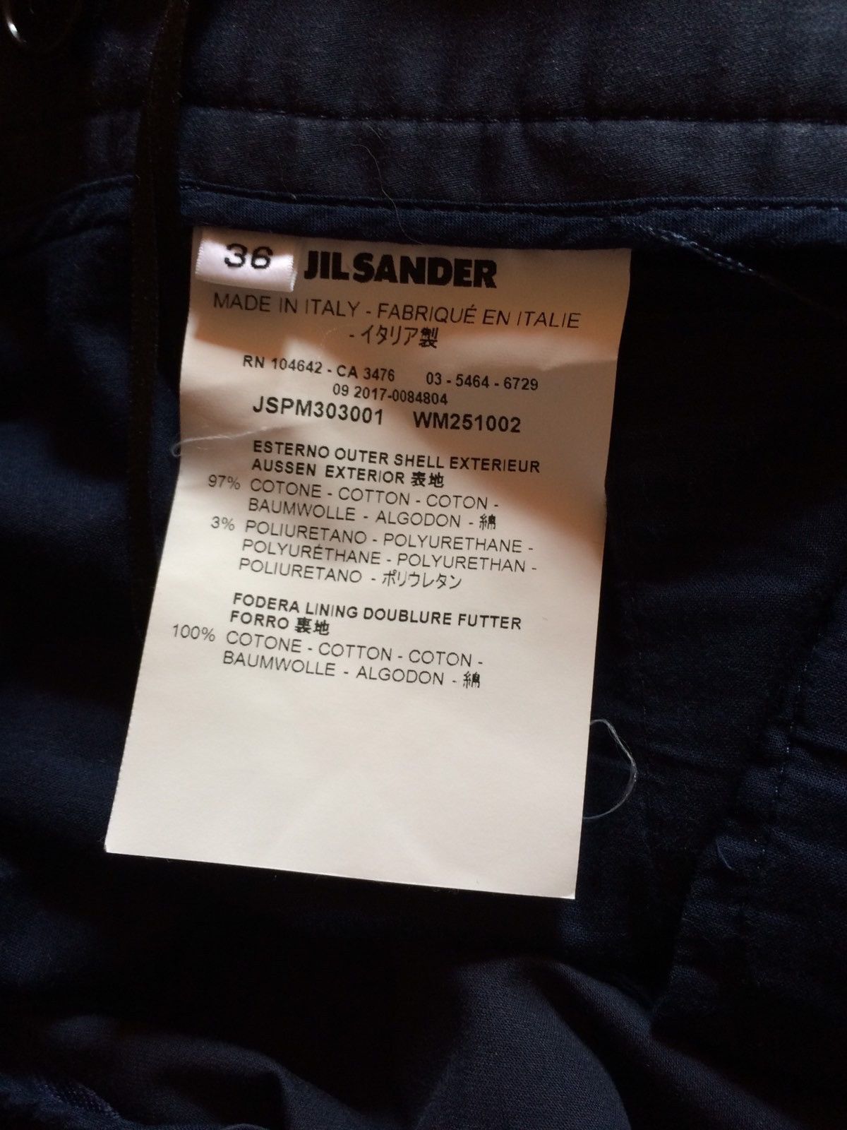 Jil Sander Jil Sander Classic Navy Pants Size 25" / US 0 / IT 36 - 4 Thumbnail