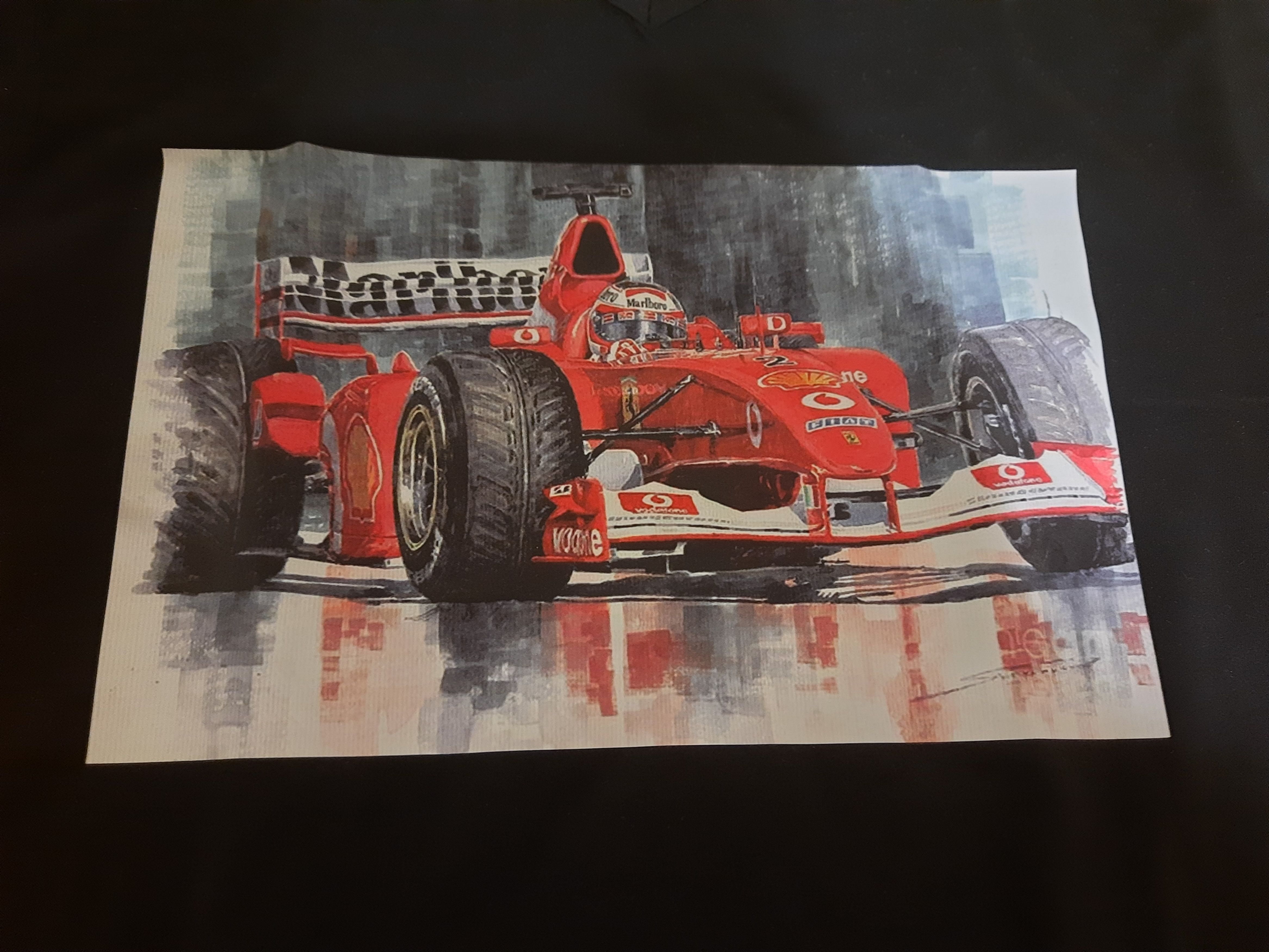 Formula 1 Formula Uno One Ferrari Handmade T-Shirt Size US M / EU 48-50 / 2 - 5 Thumbnail