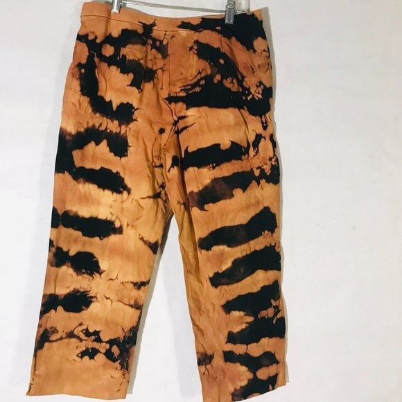 J. Jill J JILL Stretch size 8P Acid Wash Black leggings Capri 8P Siz Size 27" / US 4 / IT 40 - 6 Thumbnail