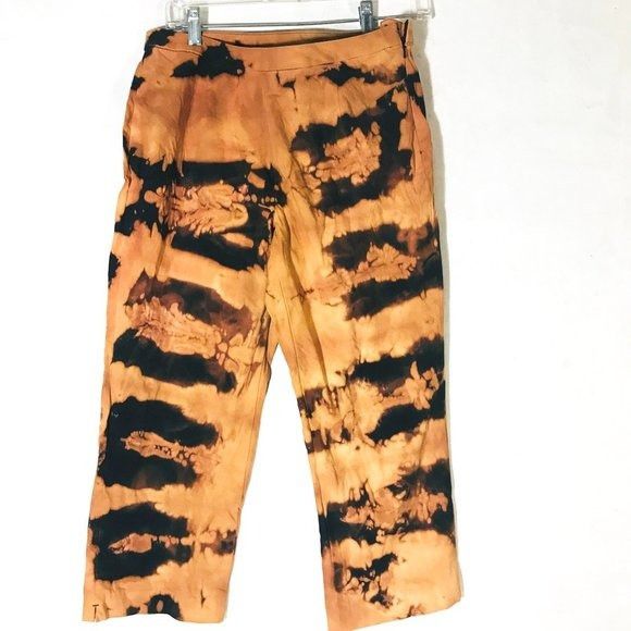 J. Jill J JILL Stretch size 8P Acid Wash Black leggings Capri 8P Siz Size 27" / US 4 / IT 40 - 3 Thumbnail