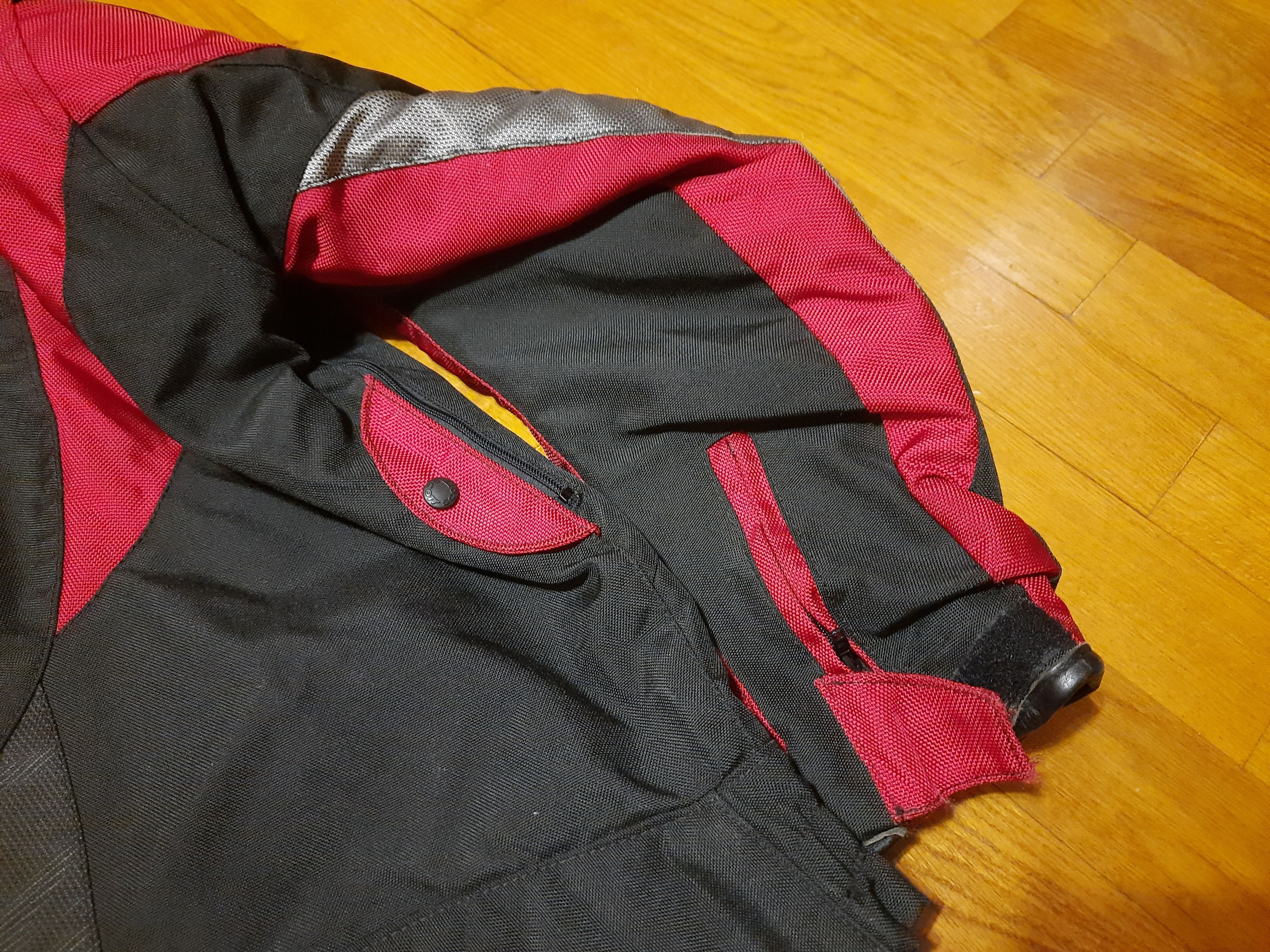Vintage Heavy Motorcycle Armoured Paded Jacket Scott Leathers Size US XL / EU 56 / 4 - 9 Thumbnail