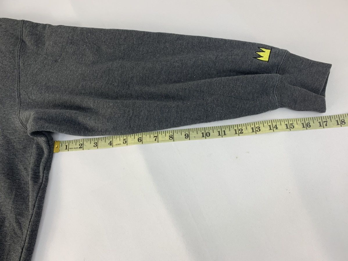 Japanese Brand Vintage Jean Michel Basquiat King Pleasure Art Logo Hoodies Size US L / EU 52-54 / 3 - 13 Thumbnail