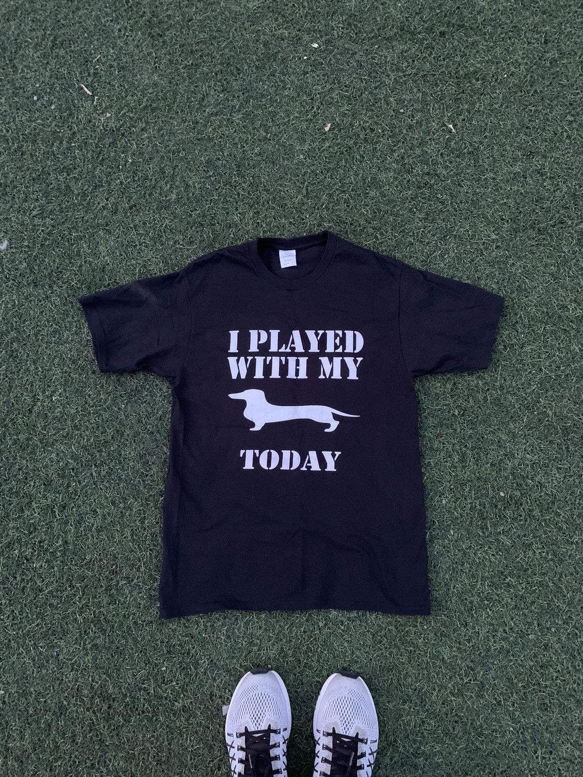 Vintage Vintage Humor “I played with my sausages today” Y2k T Shirt Size US M / EU 48-50 / 2 - 1 Thumbnail