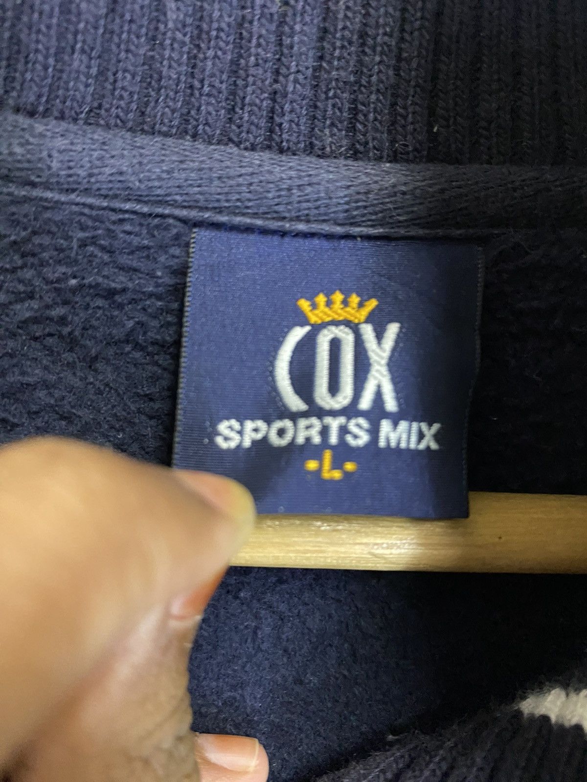Designer × Japanese Brand GB Rebound COX Sport Mix Varsity Sweater Size US L / EU 52-54 / 3 - 8 Thumbnail