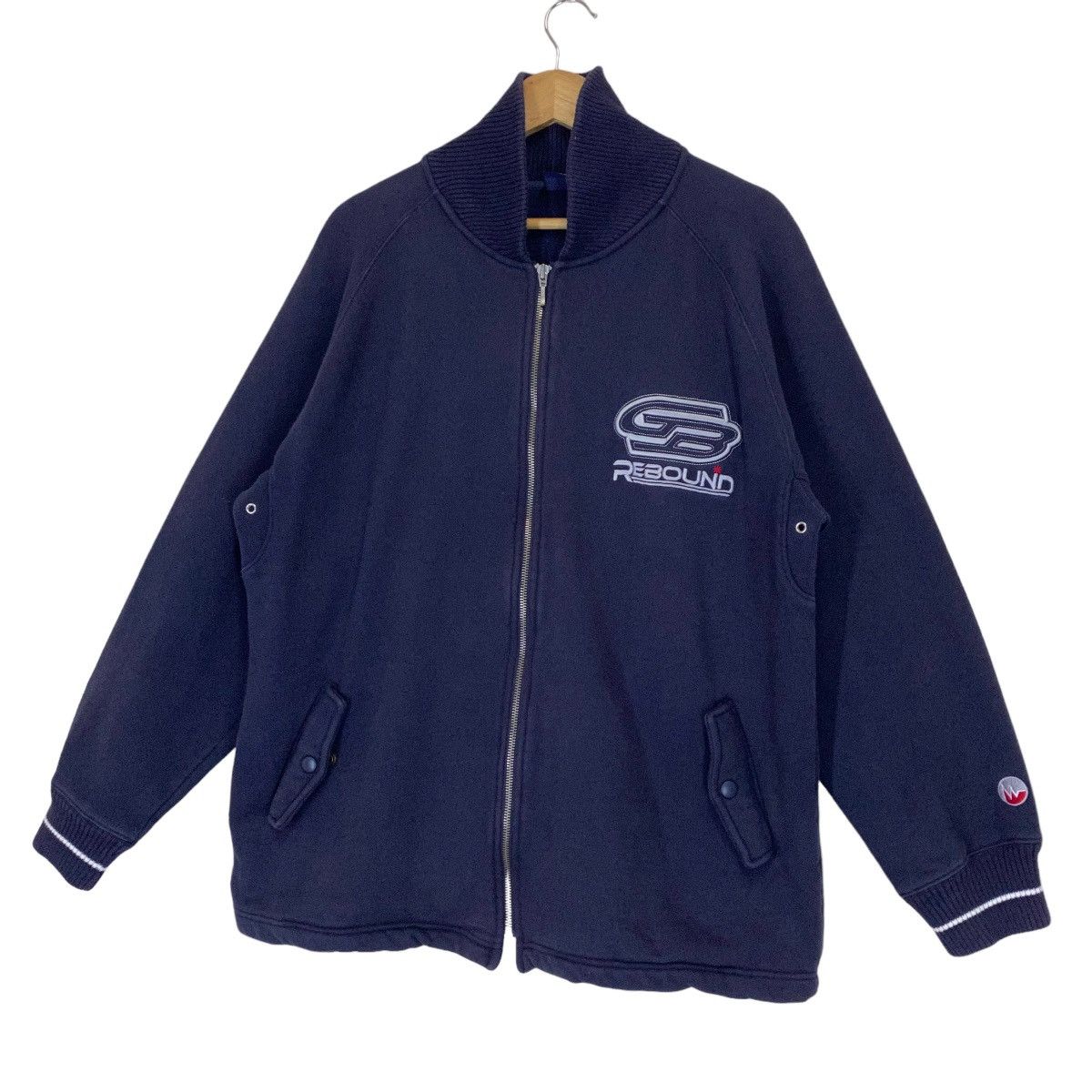 Designer × Japanese Brand GB Rebound COX Sport Mix Varsity Sweater Size US L / EU 52-54 / 3 - 3 Thumbnail