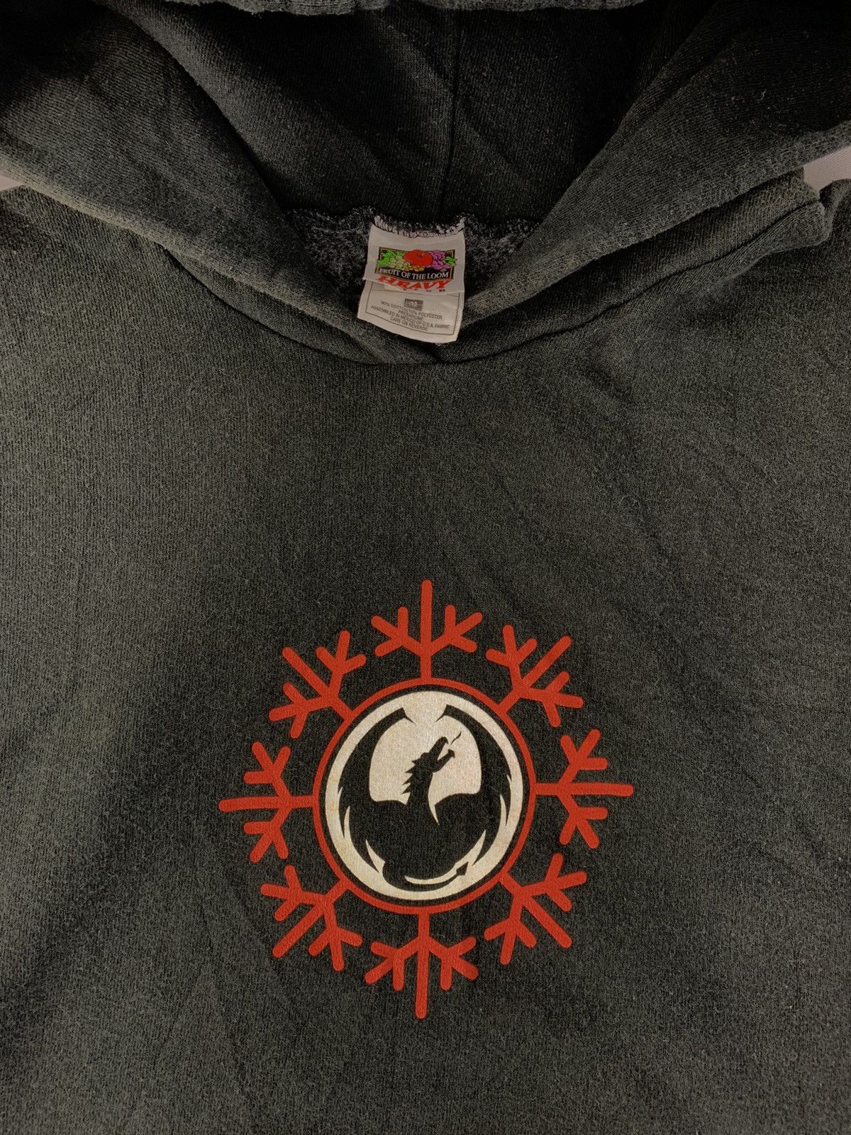 Dragonfly 90s Fruit Of The Loom Dragon Snow Flake Surf Logo Size US M / EU 48-50 / 2 - 3 Thumbnail