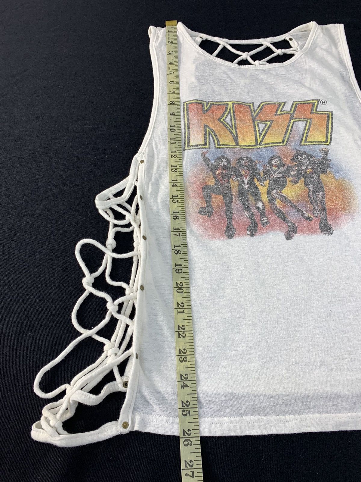 Band Tees 90s Kiss Catalog Merchandise American Rock Band Tanktop Size XS / US 0-2 / IT 36-38 - 9 Thumbnail