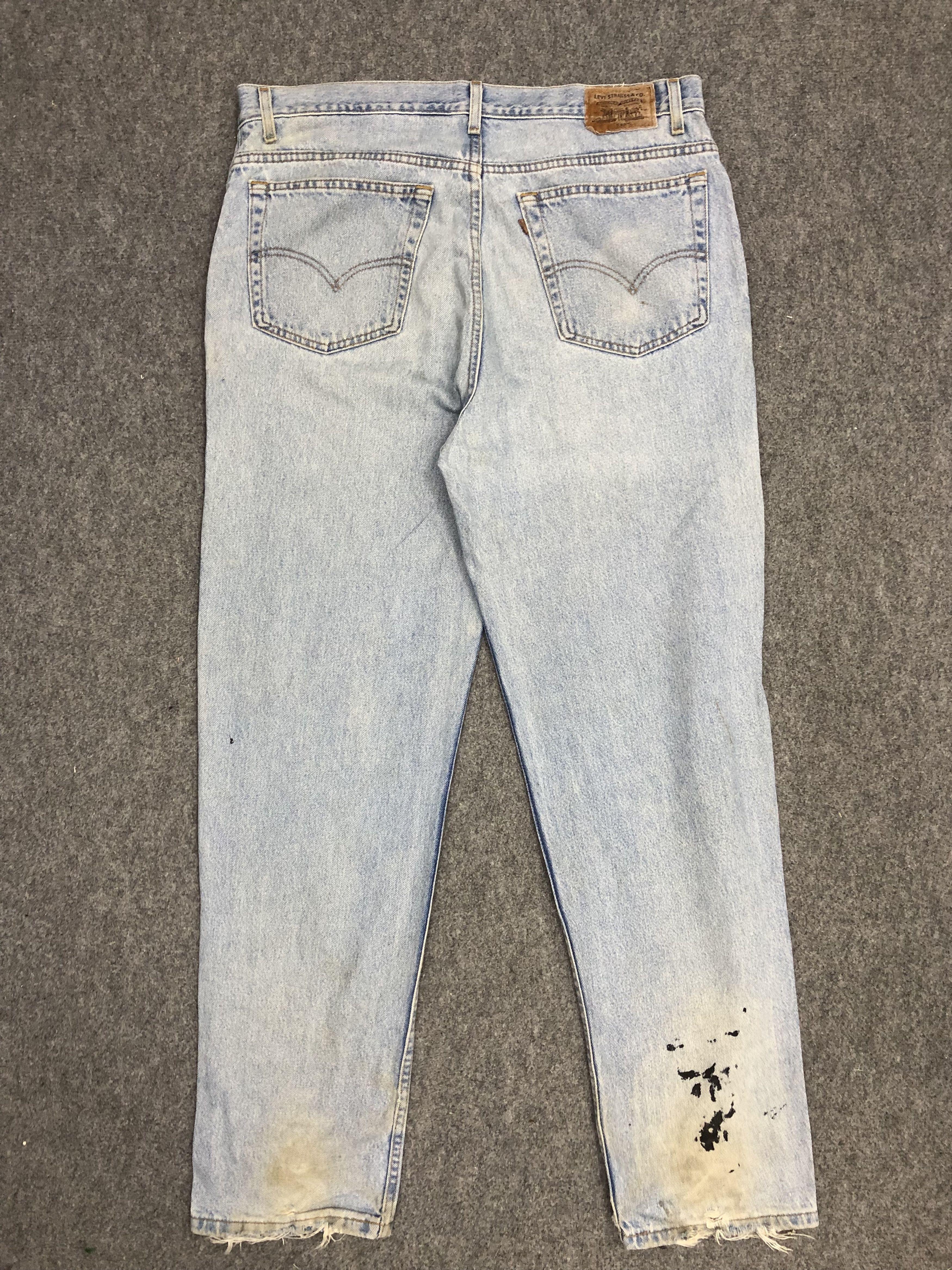 Levi's × Vintage Vintage 90s Levis 543 Light Wash Jeans Size US 41 - 3 Thumbnail