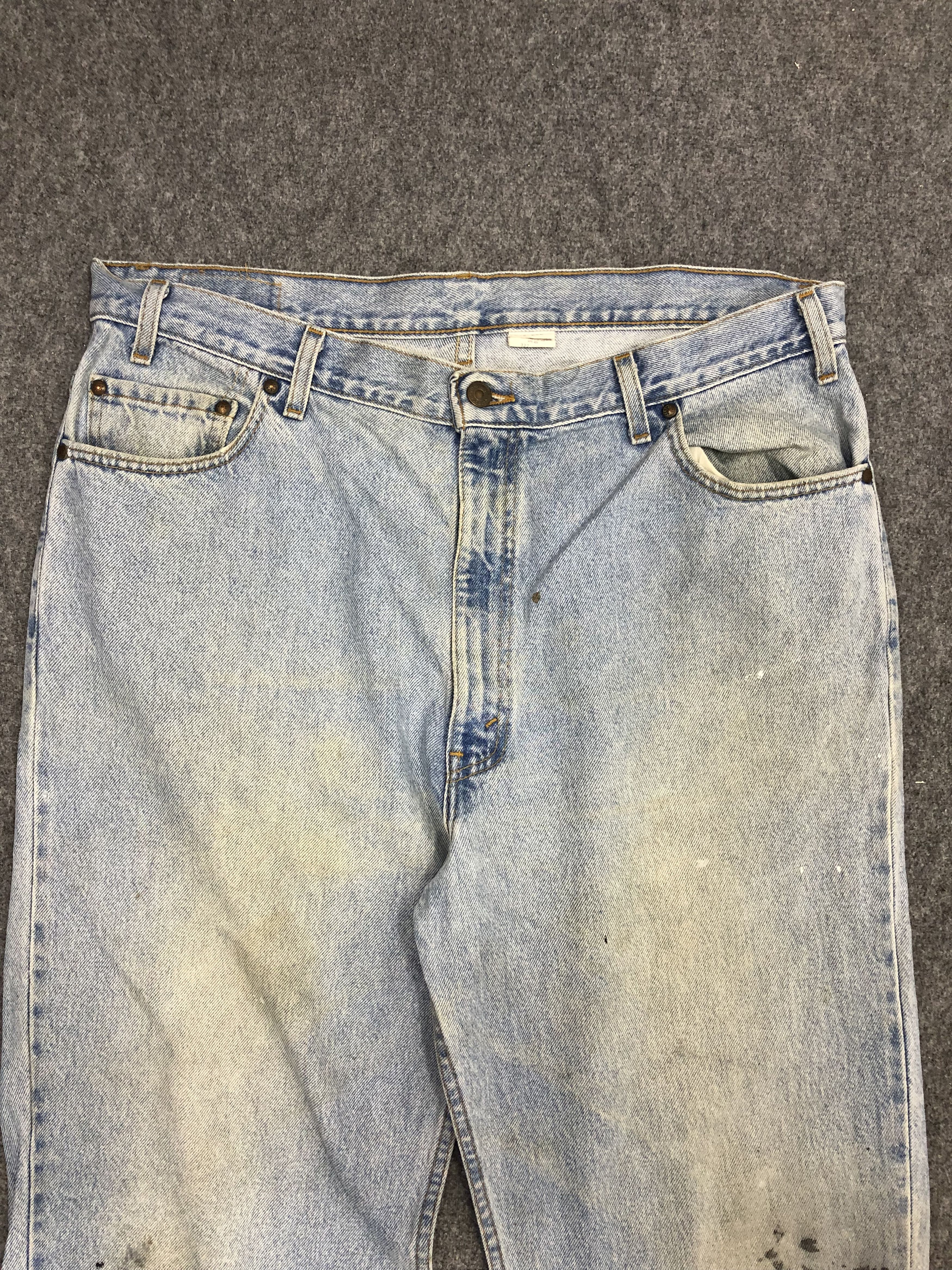Levi's × Vintage Vintage 90s Levis 543 Light Wash Jeans Size US 41 - 2 Thumbnail
