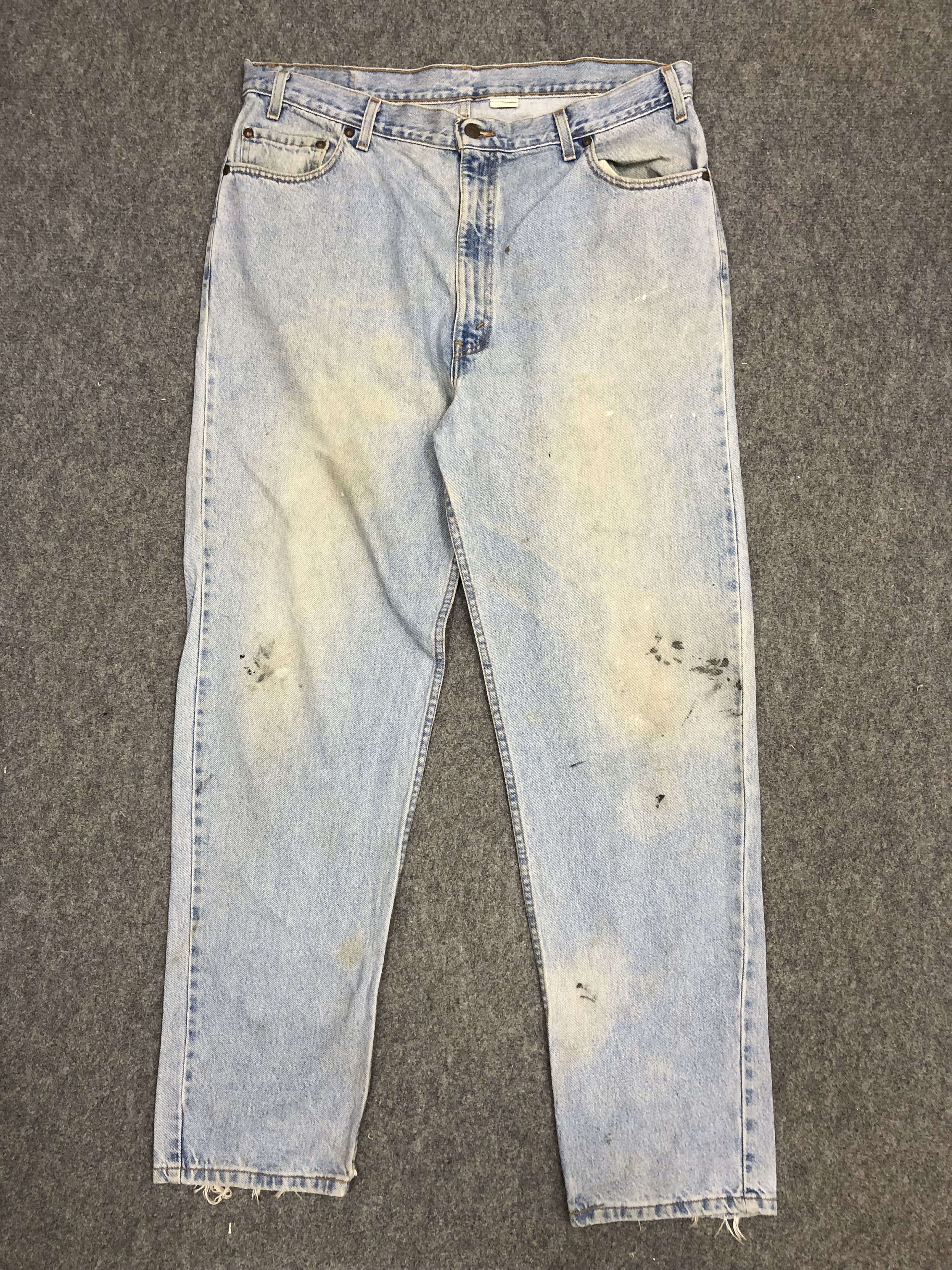 Levi's × Vintage Vintage 90s Levis 543 Light Wash Jeans Size US 41 - 1 Thumbnail