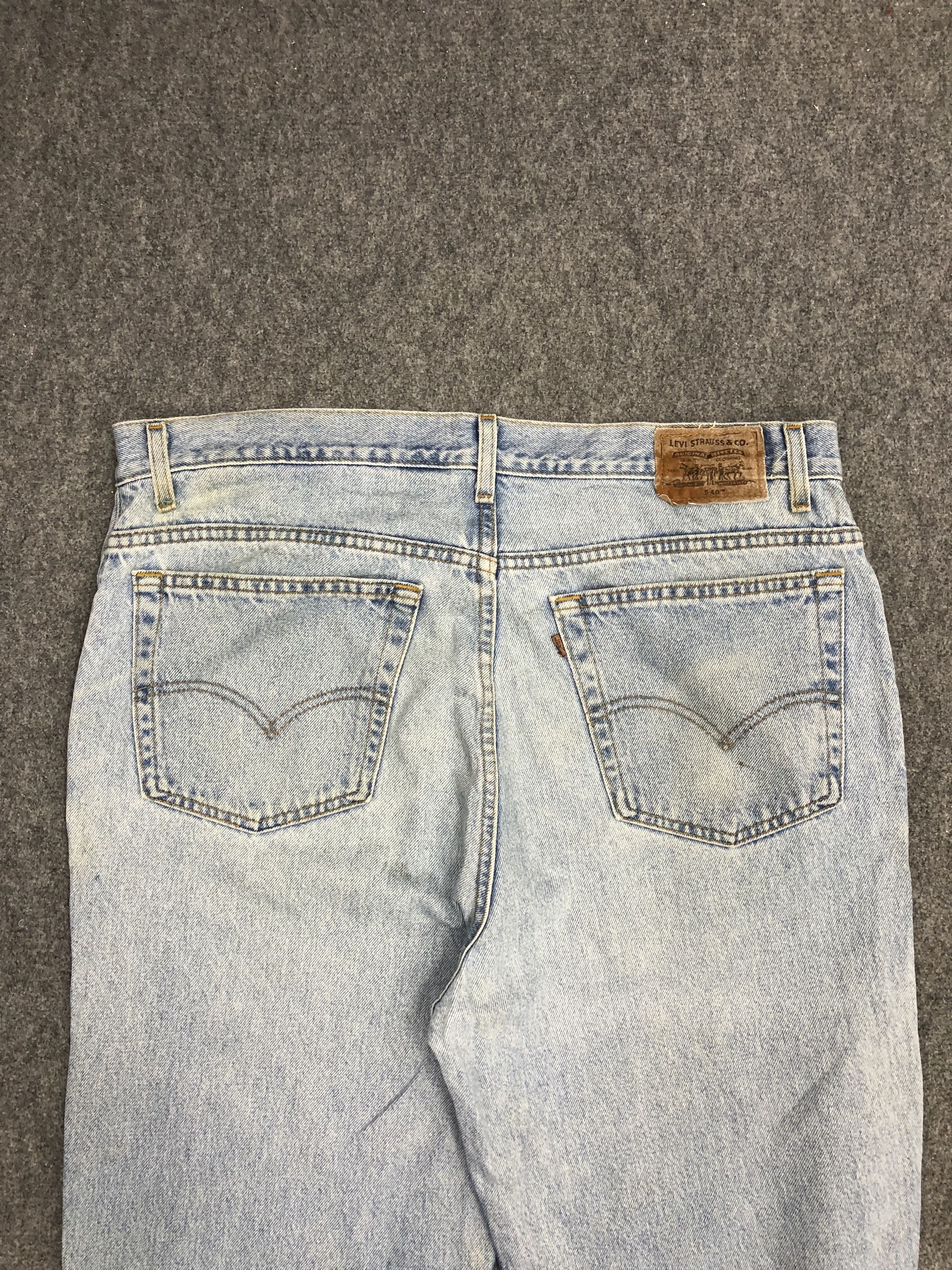 Levi's × Vintage Vintage 90s Levis 543 Light Wash Jeans Size US 41 - 4 Thumbnail