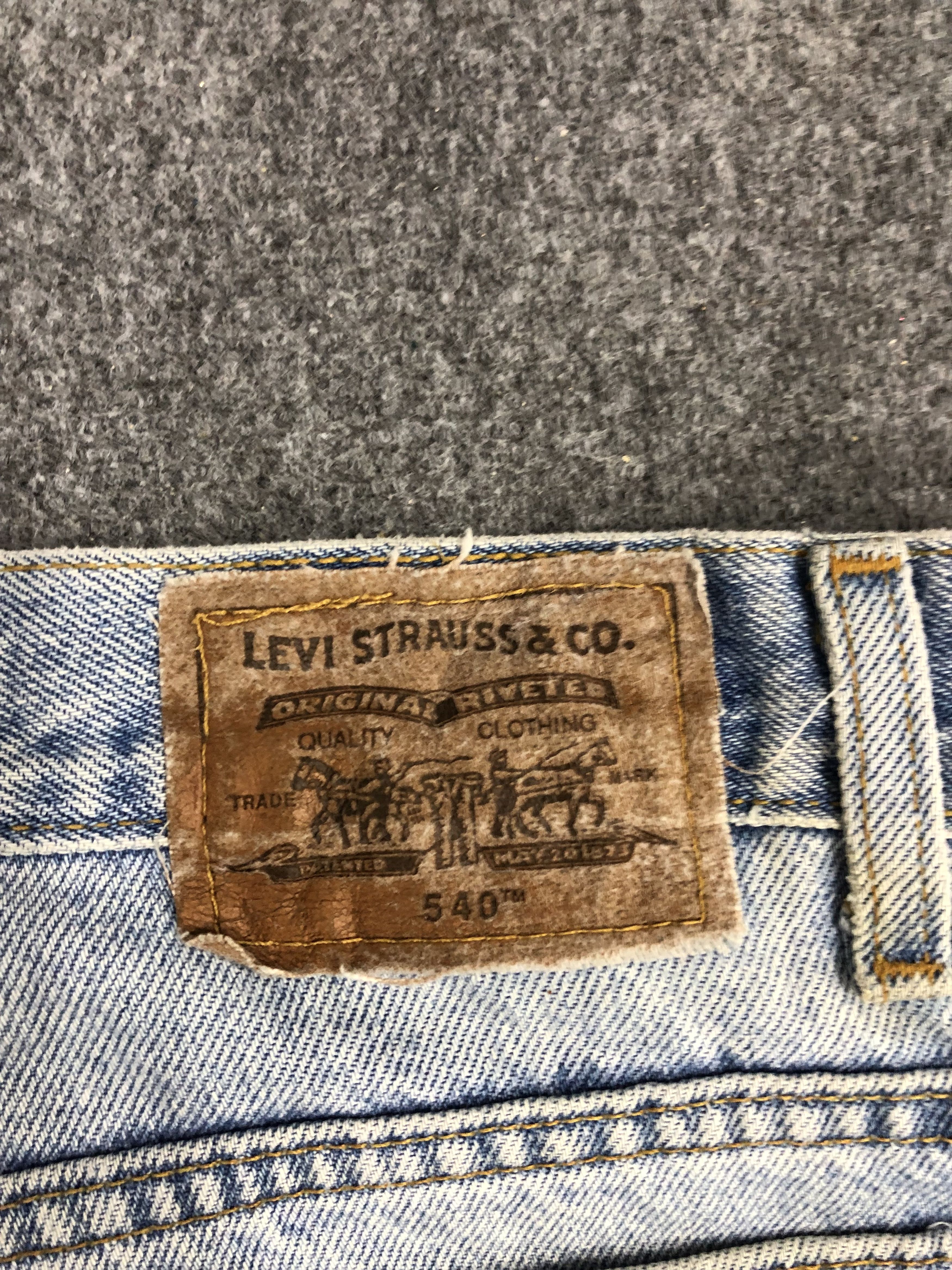Levi's × Vintage Vintage 90s Levis 543 Light Wash Jeans Size US 41 - 5 Thumbnail