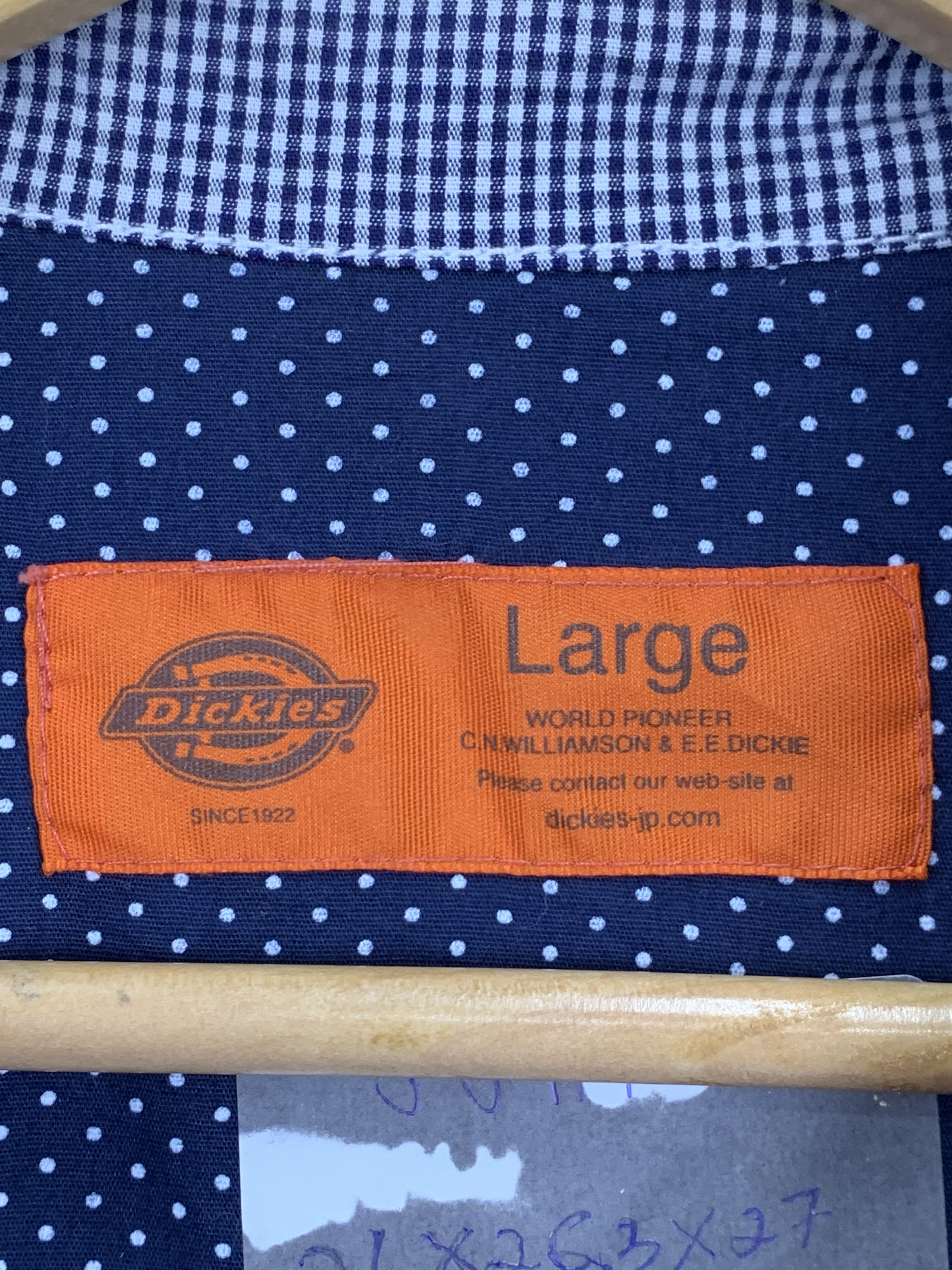 Dickies × Vintage Vintage Dickies Button Up Workwear Jacket Size US L / EU 52-54 / 3 - 5 Thumbnail