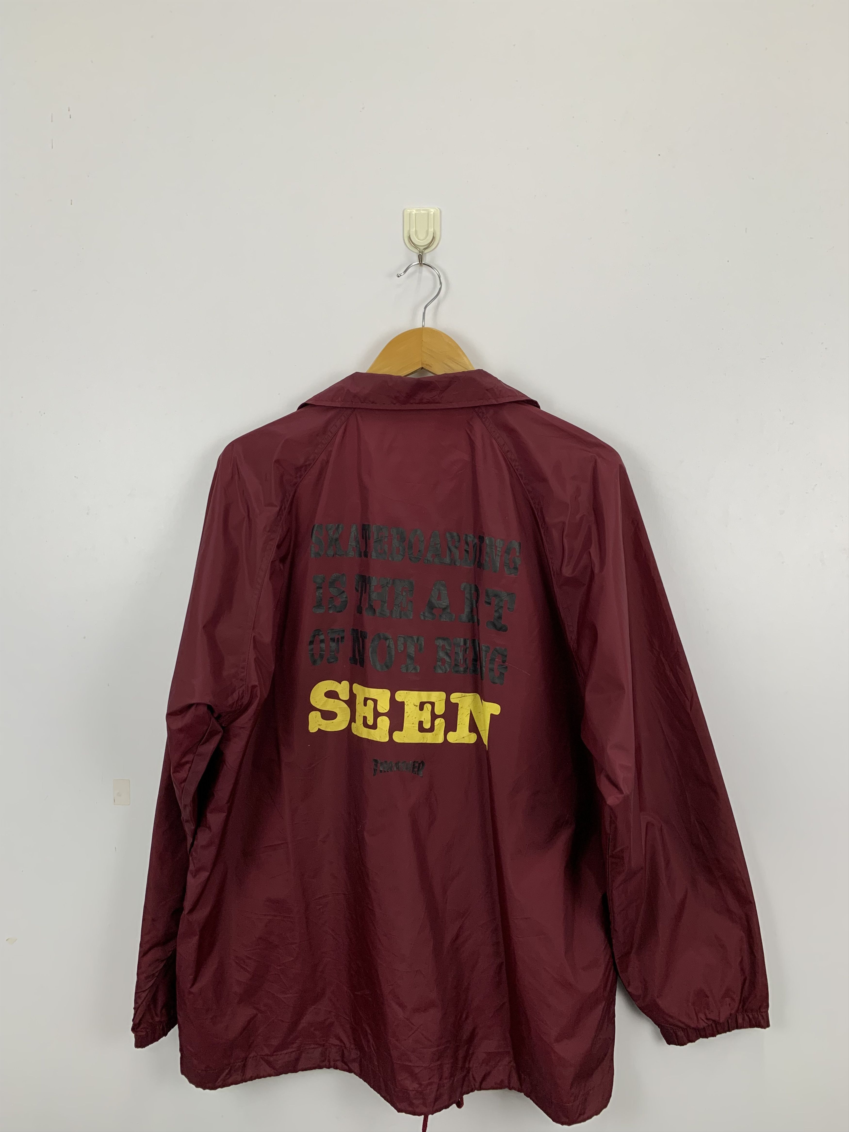 Thrasher × Vintage Vintage Thrasher Skateboarding Button Up Jacket Size US M / EU 48-50 / 2 - 3 Thumbnail