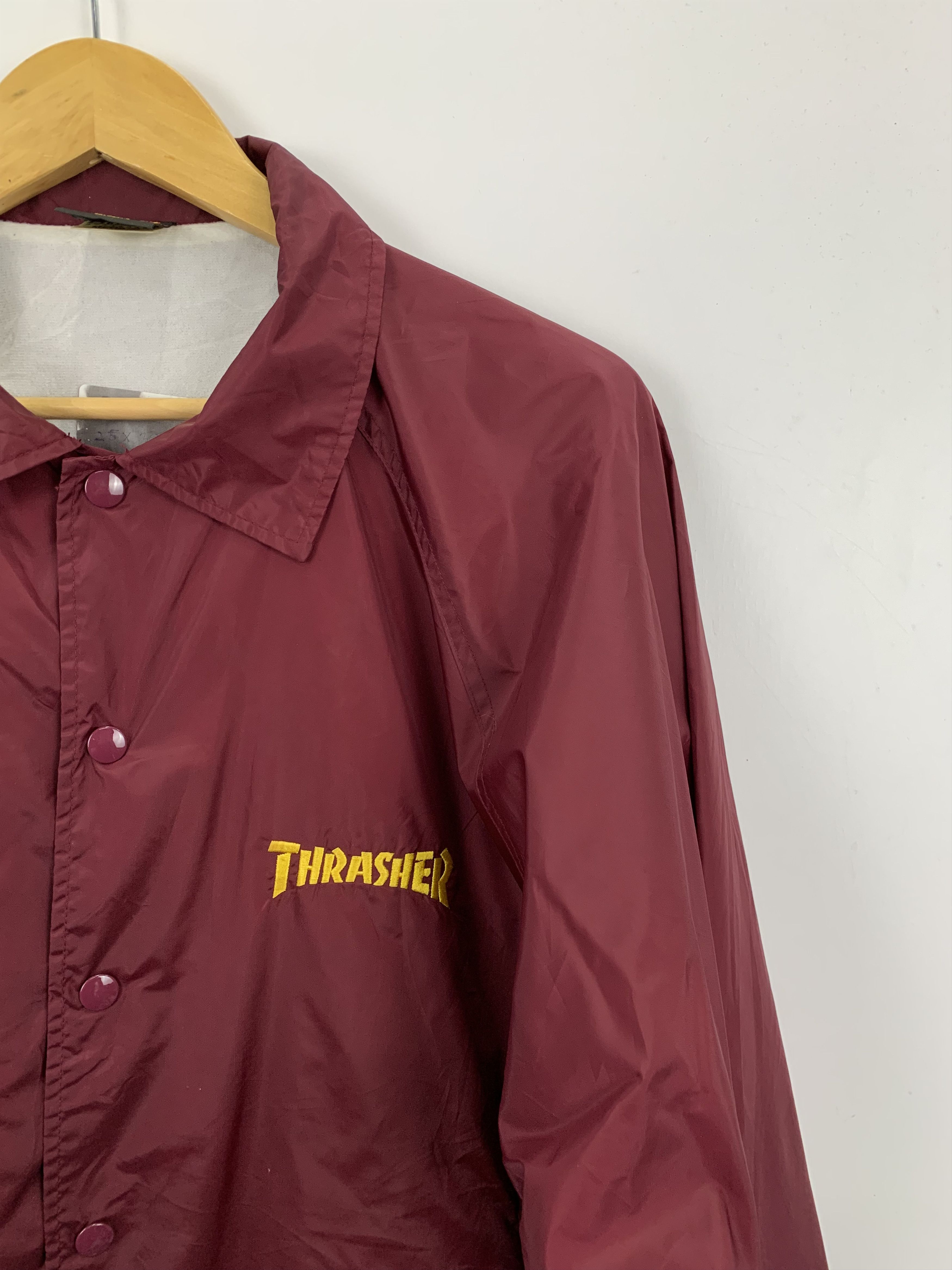 Thrasher × Vintage Vintage Thrasher Skateboarding Button Up Jacket Size US M / EU 48-50 / 2 - 9 Thumbnail