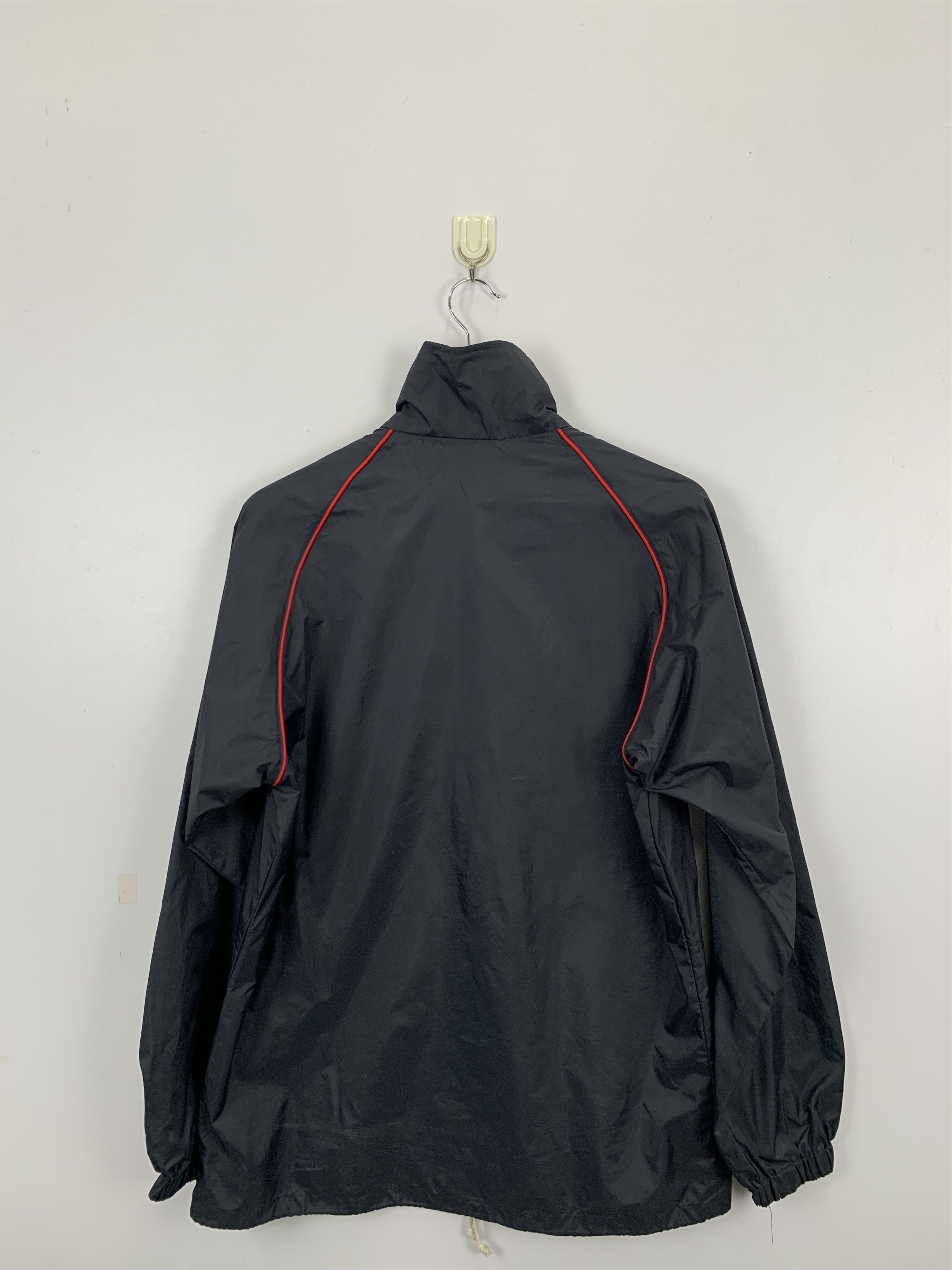 Adidas × Descente × Vintage Vintage Adidas Windbreaker Zipper Light Jacket Size US L / EU 52-54 / 3 - 3 Thumbnail