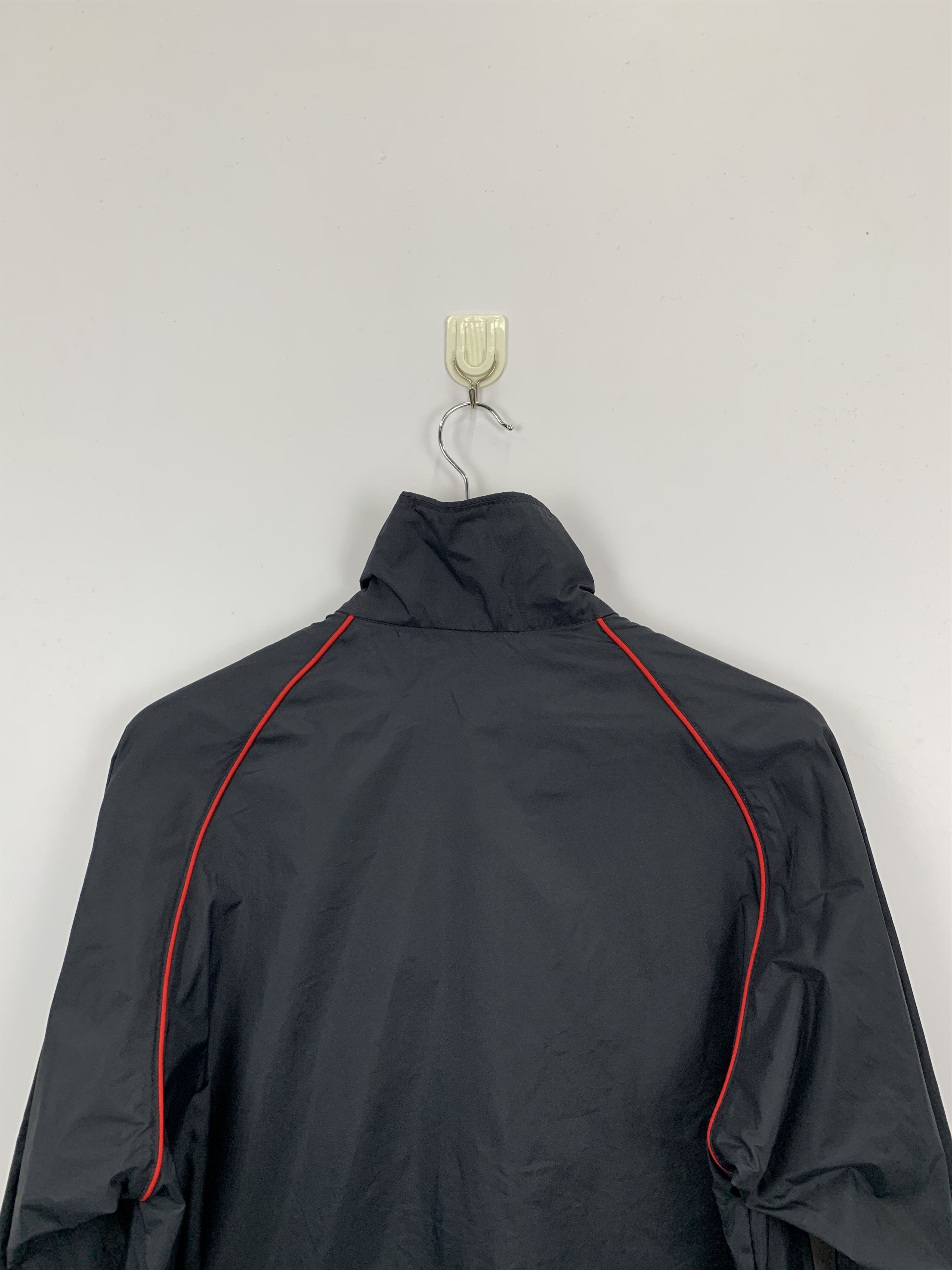 Adidas × Descente × Vintage Vintage Adidas Windbreaker Zipper Light Jacket Size US L / EU 52-54 / 3 - 4 Thumbnail