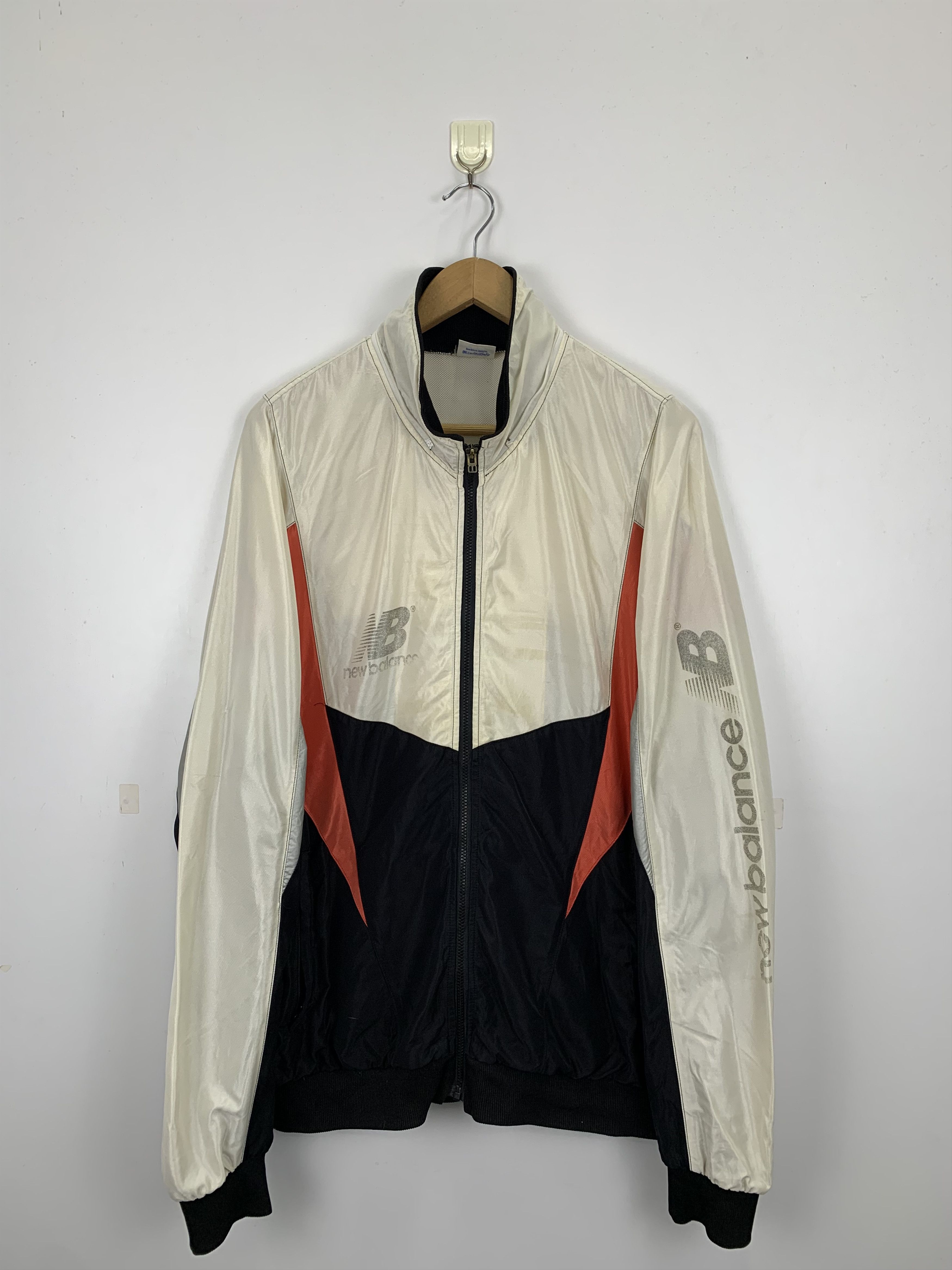 New Balance × Vintage Vintage New Balance Bomber Light Jacket Size US L / EU 52-54 / 3 - 1 Thumbnail