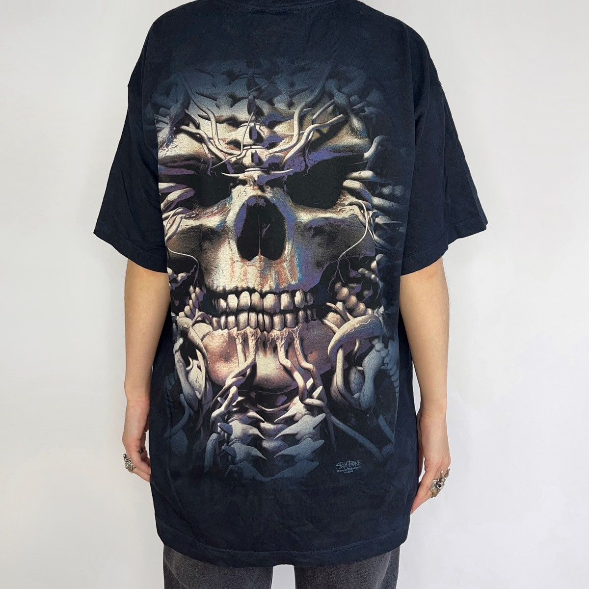 The Mountain × Vintage The Mountain Skull shirt Size US L / EU 52-54 / 3 - 1 Thumbnail