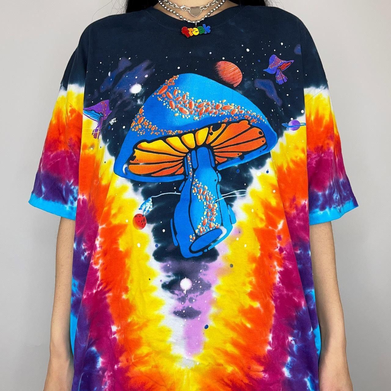 Other Space Mushrooms Tie Dye Shirt Size US M / EU 48-50 / 2 - 2 Thumbnail
