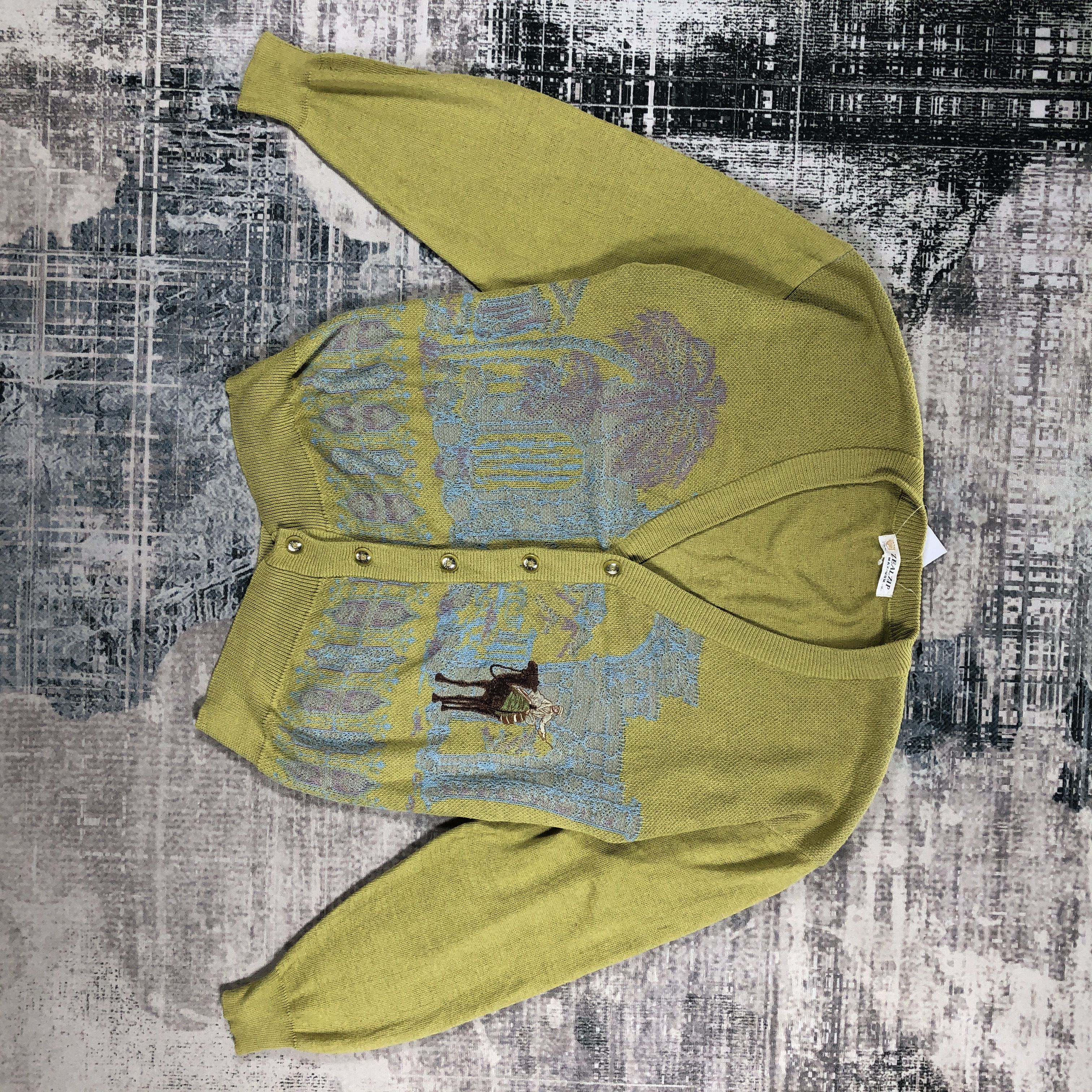 Vintage Zealzip Maximum Sweater Cardigan
