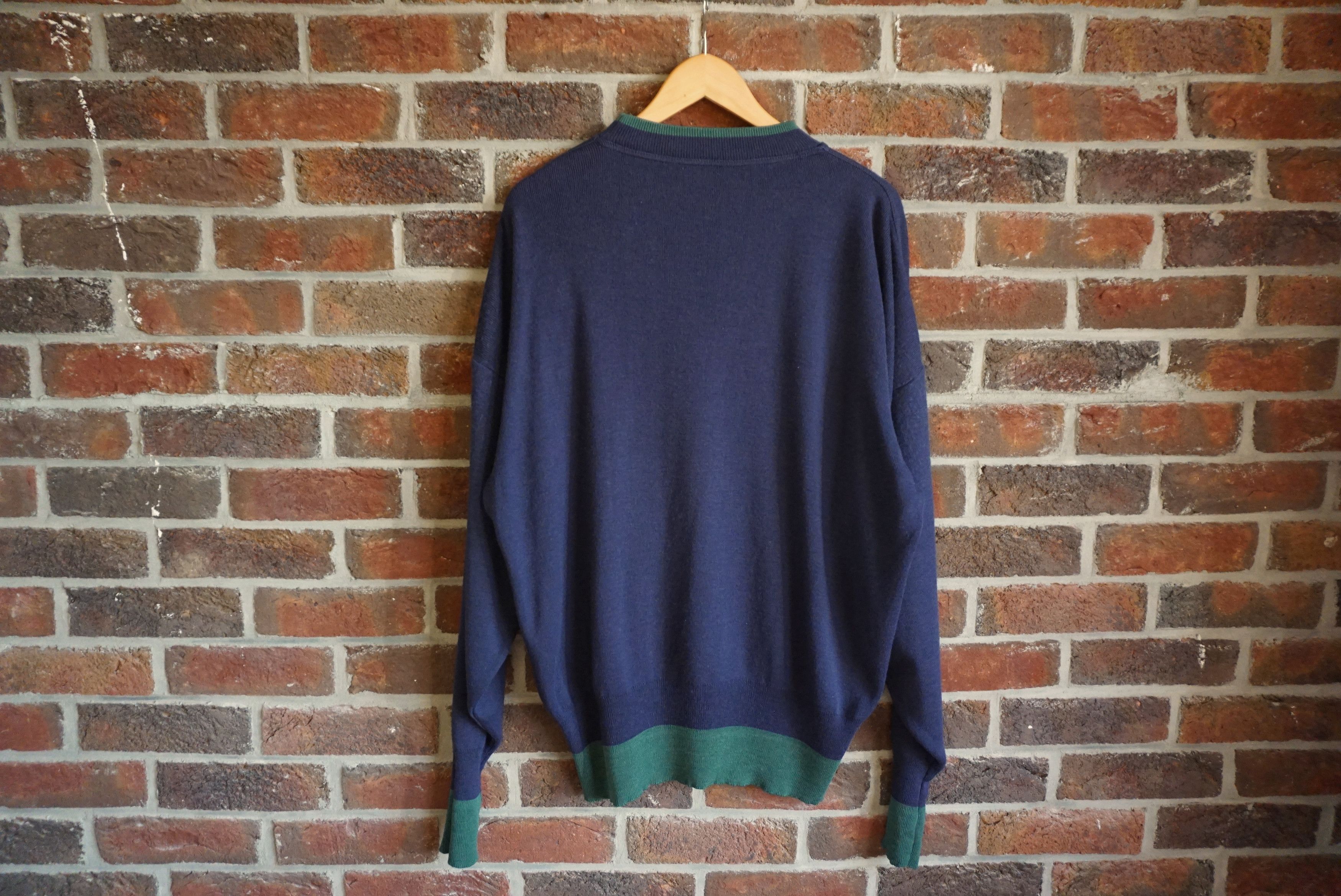 Designer True vintage Jacques S Large jumper 50% wool 80's knit y2k Size US L / EU 52-54 / 3 - 6 Thumbnail