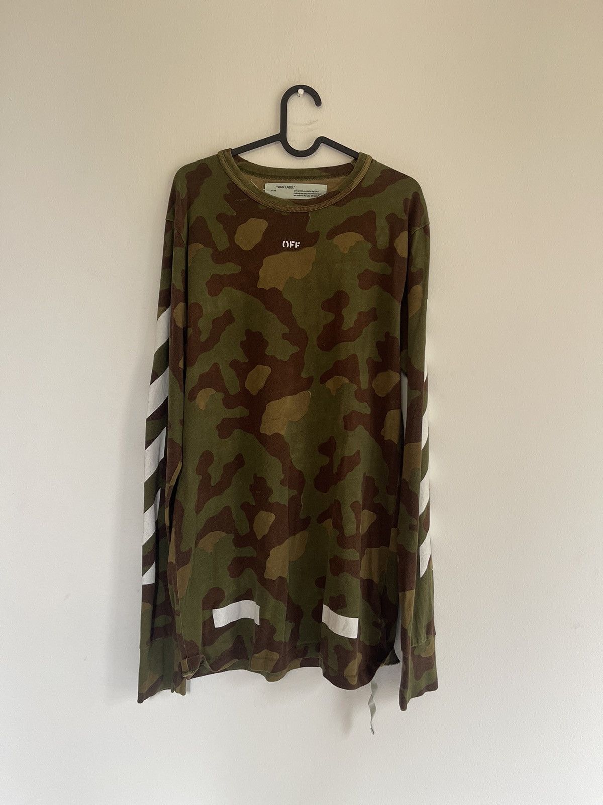 Off-White Off white camouflage Long sleeve Size US M / EU 48-50 / 2 - 2 Thumbnail