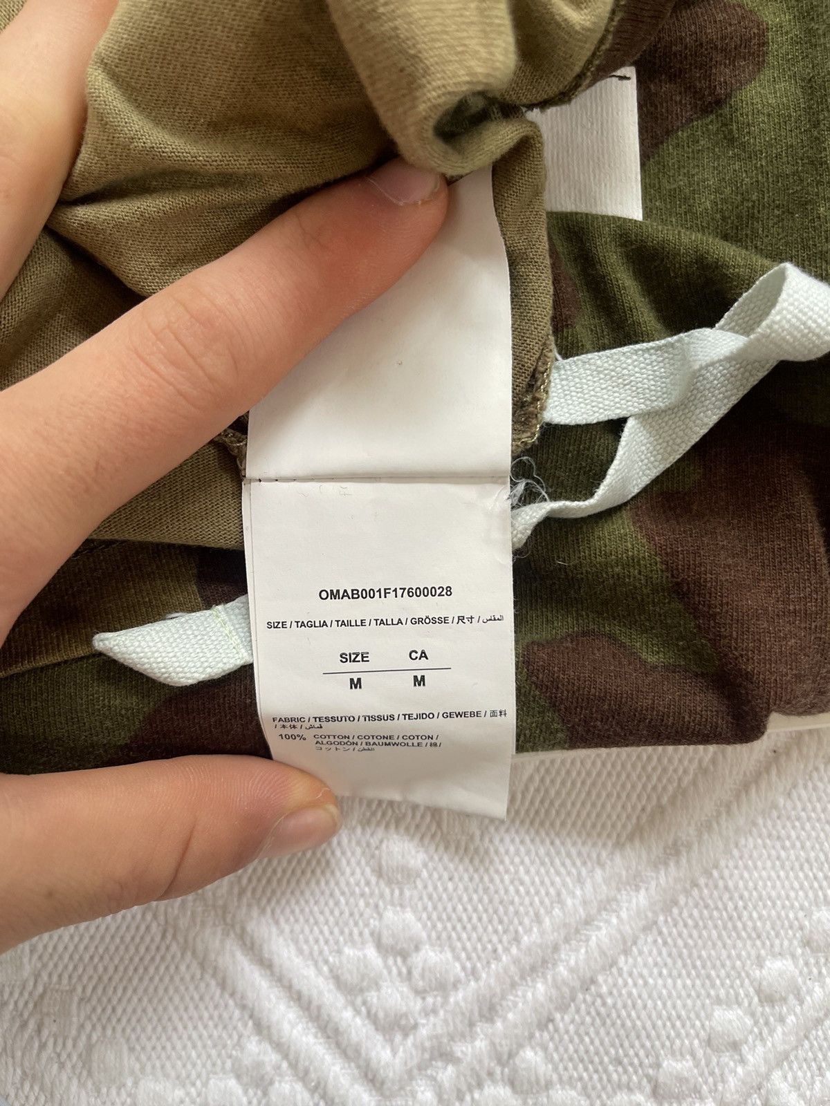 Off-White Off white camouflage Long sleeve Size US M / EU 48-50 / 2 - 13 Thumbnail