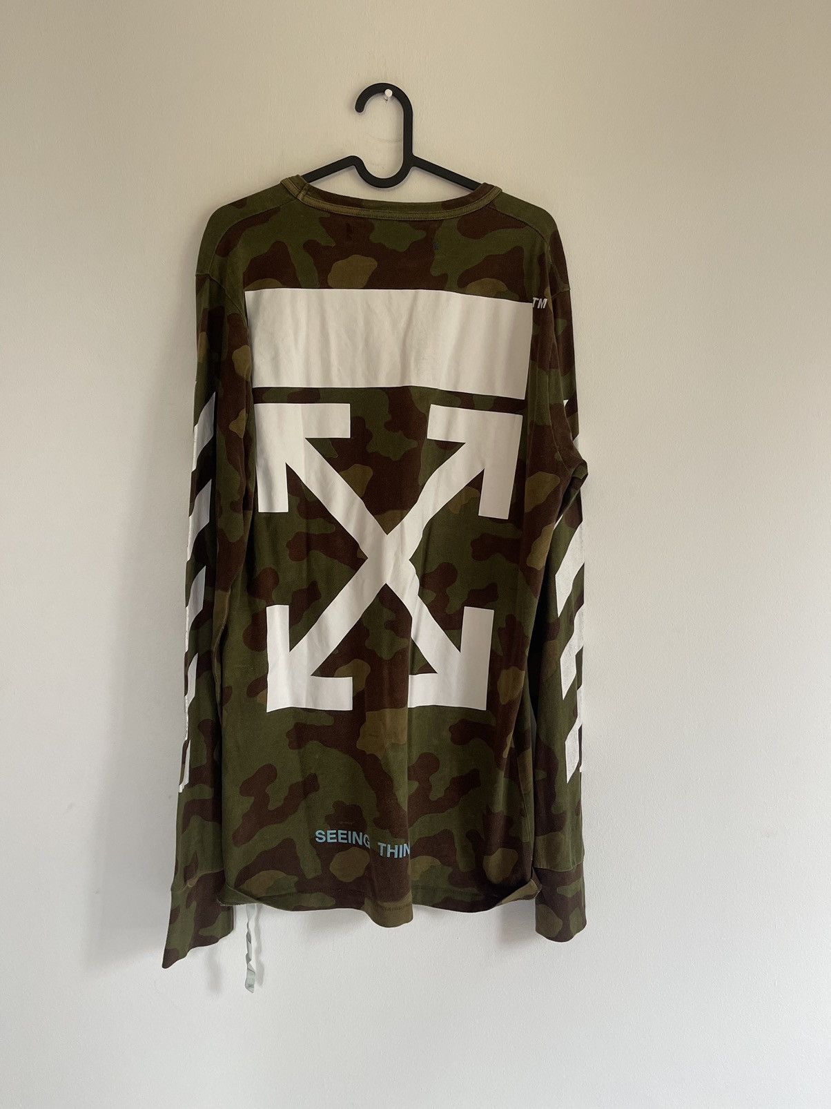 Off white camouflage Long sleeve