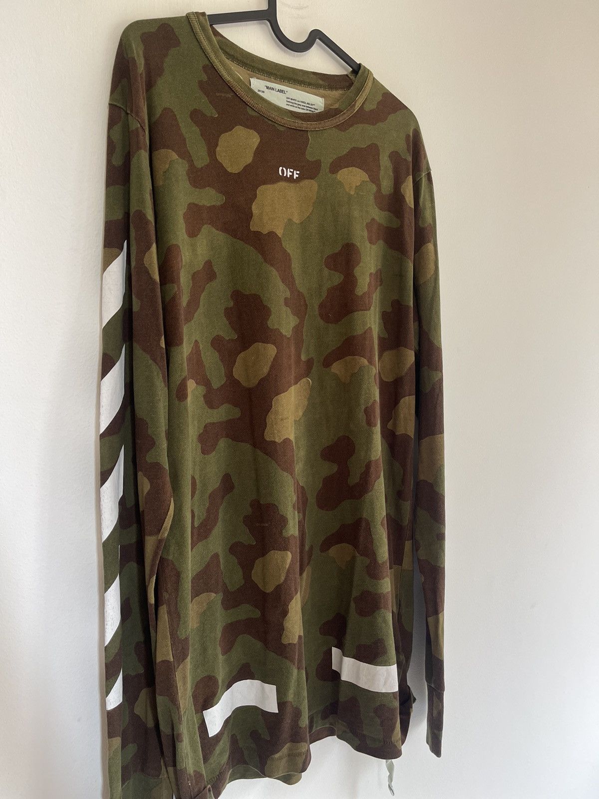 Off-White Off white camouflage Long sleeve Size US M / EU 48-50 / 2 - 9 Thumbnail