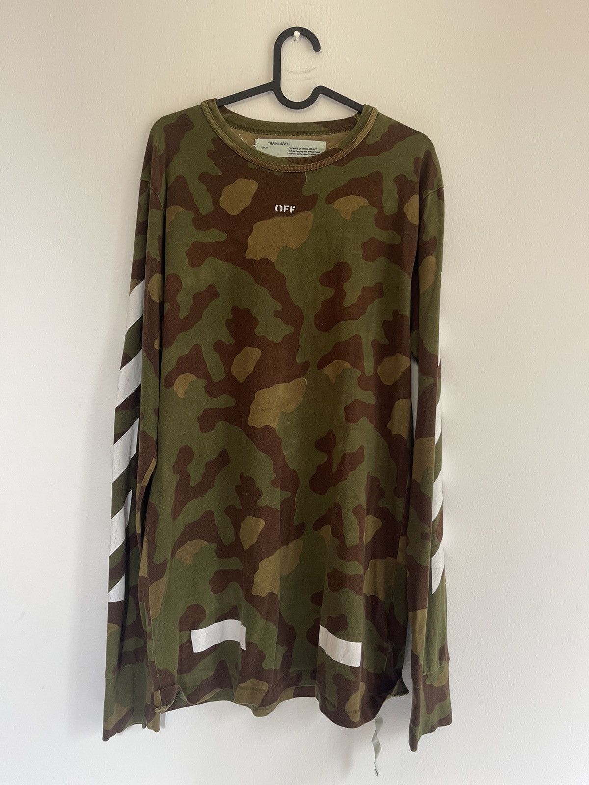 Off-White Off white camouflage Long sleeve Size US M / EU 48-50 / 2 - 6 Thumbnail